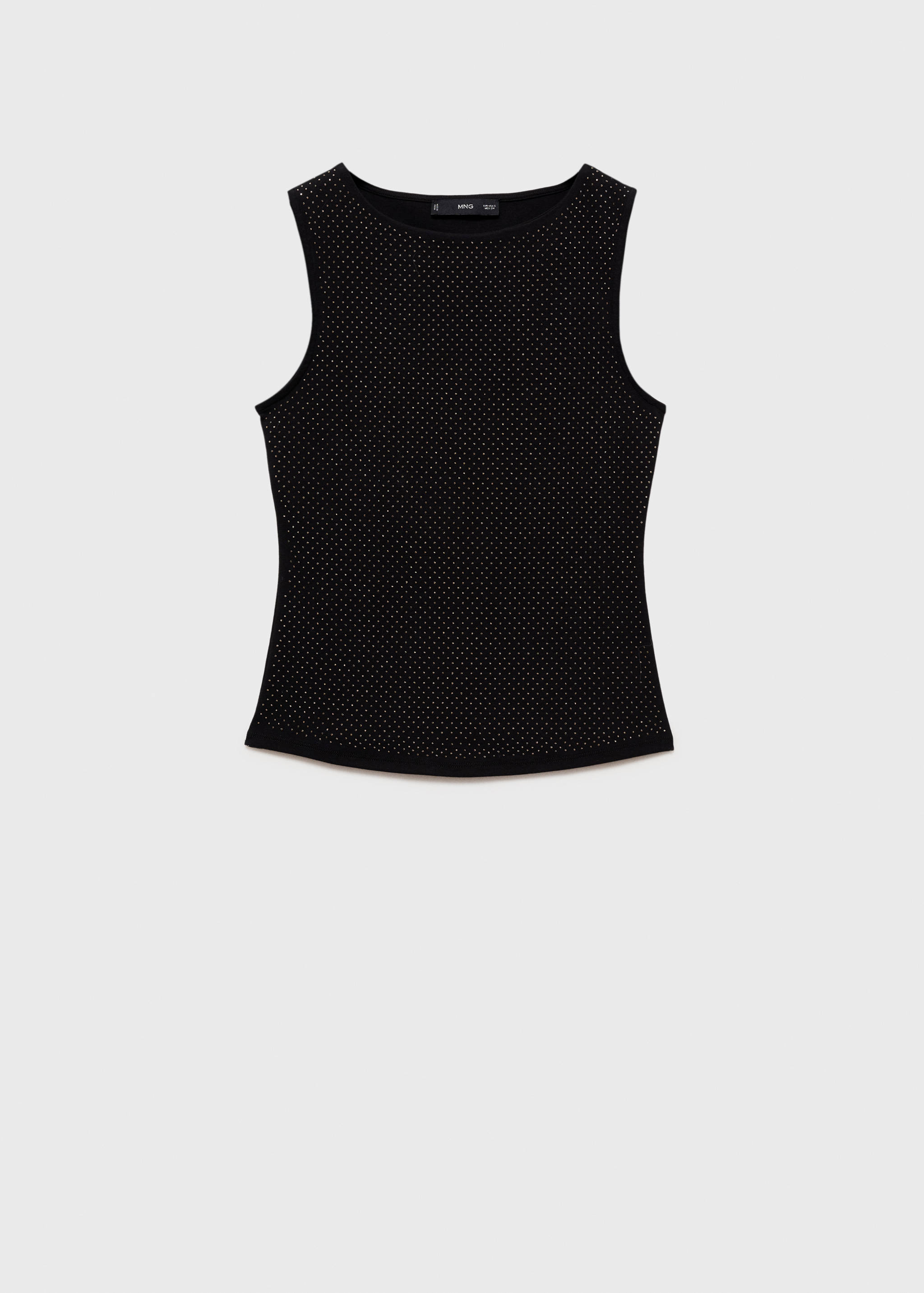 Top coton paillettes - Article sans modèle