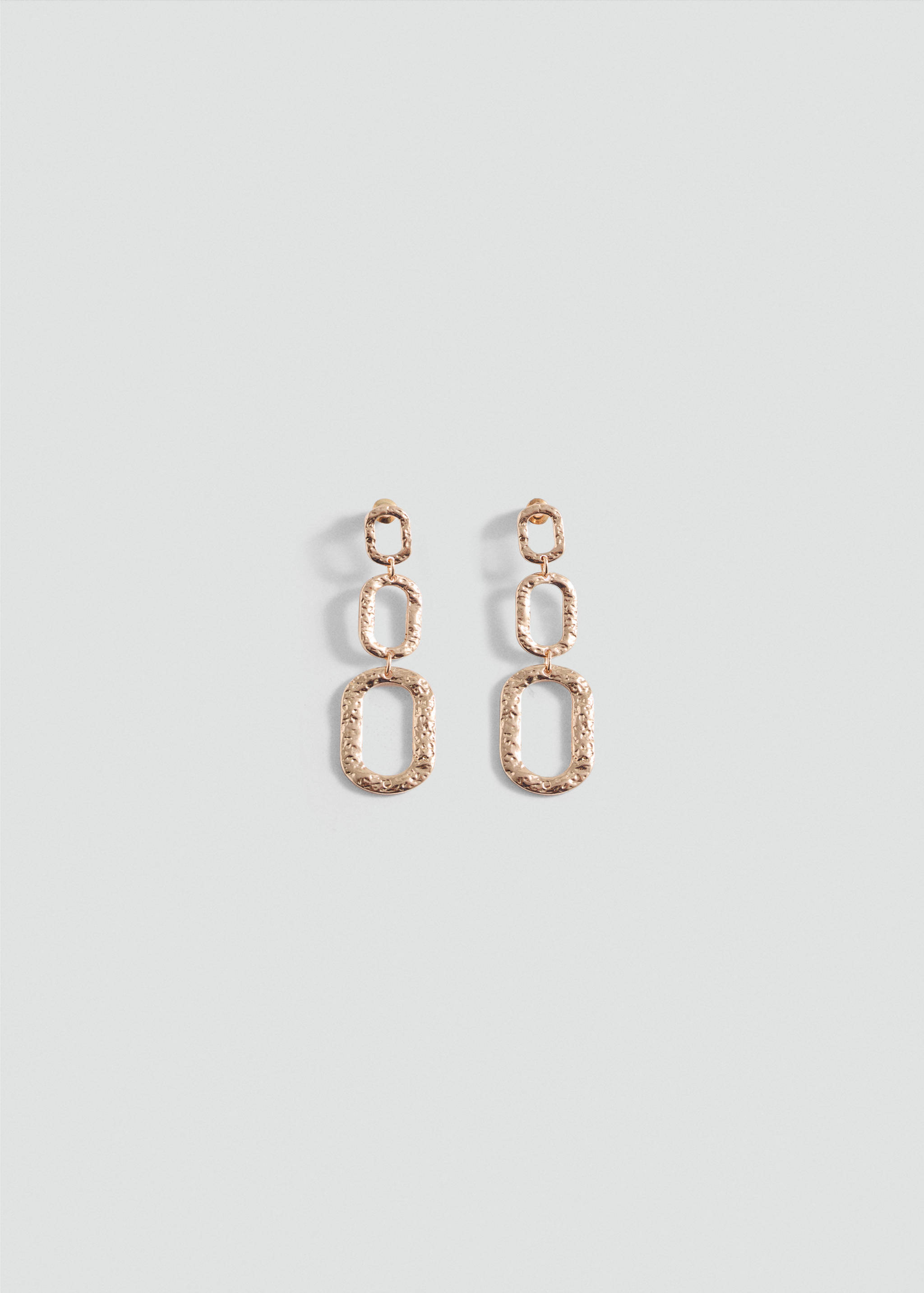 Hoop pendant earrings - Article without model