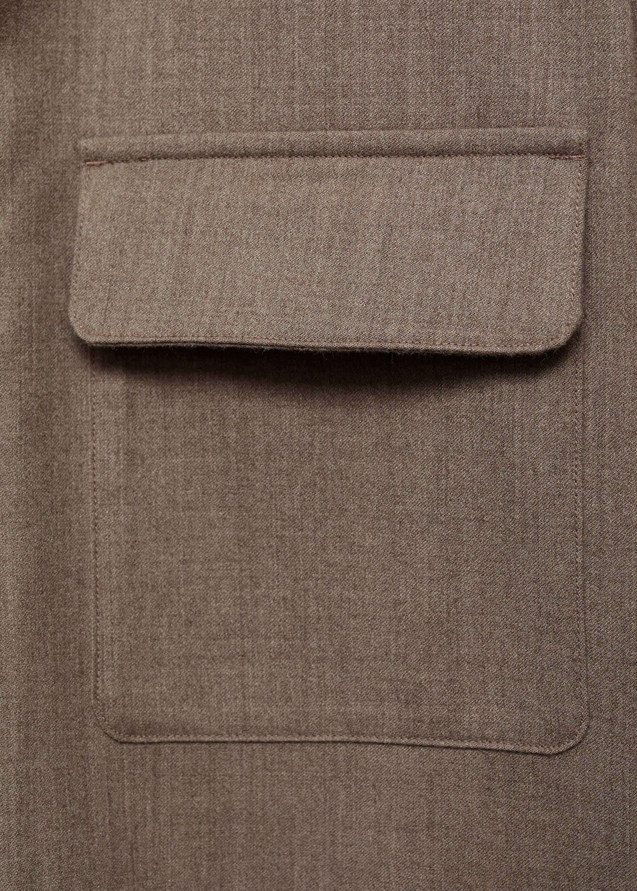 Chemise 100 % laine poches - Détail de l'article 0