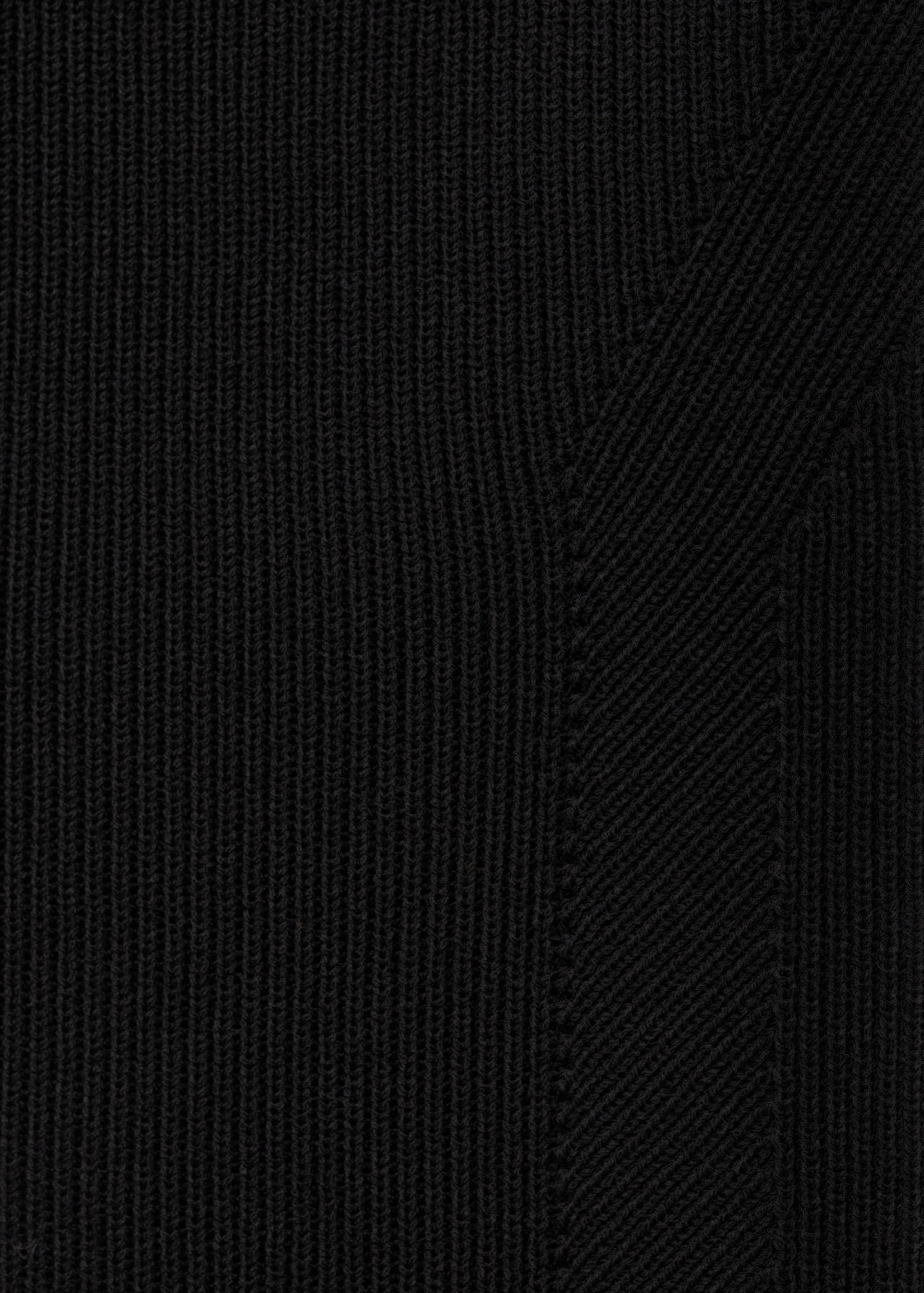 Knitted top with sweetheart neckline - Details of the article 0