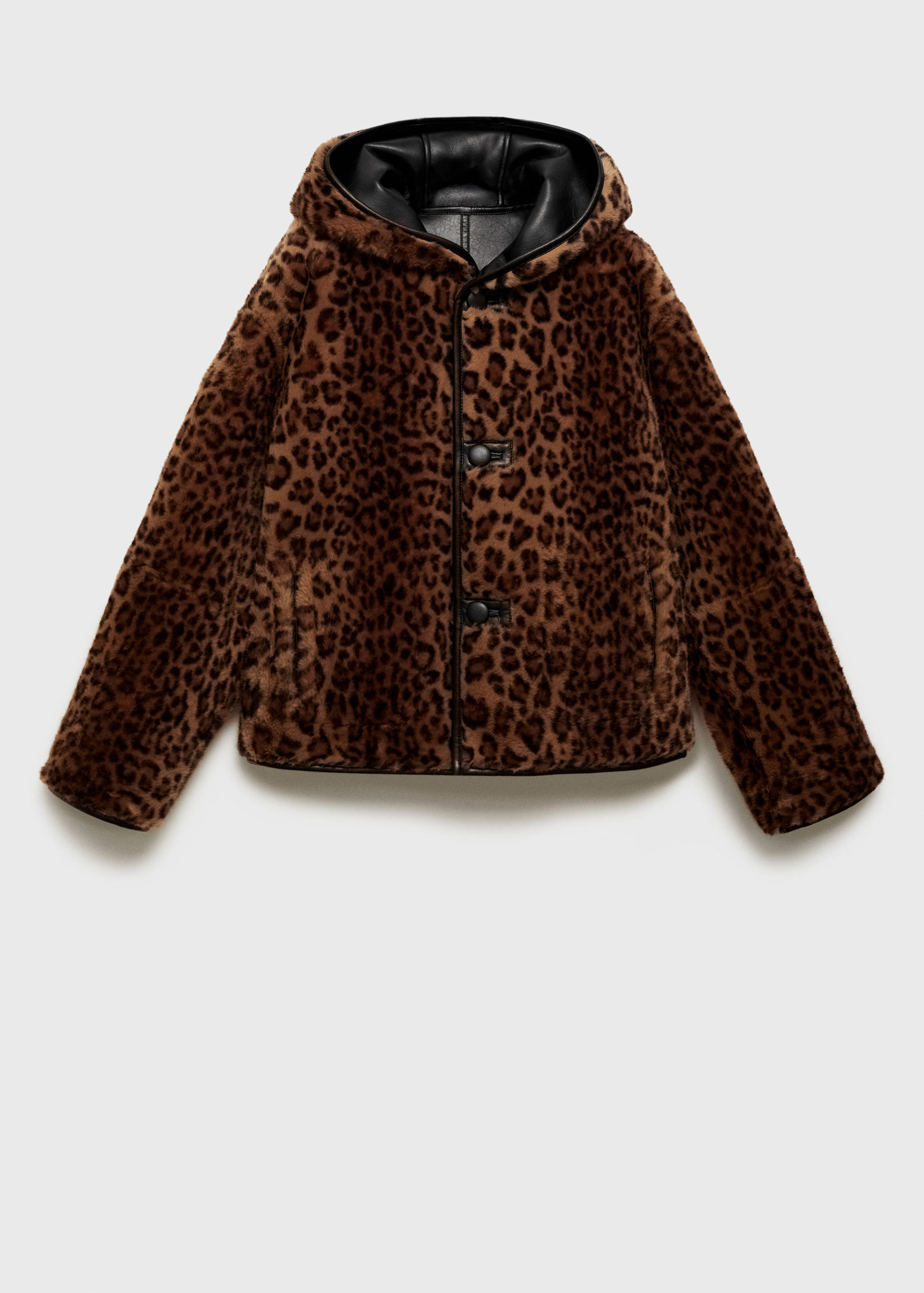 Reversible leopard-print jacket - Article without model