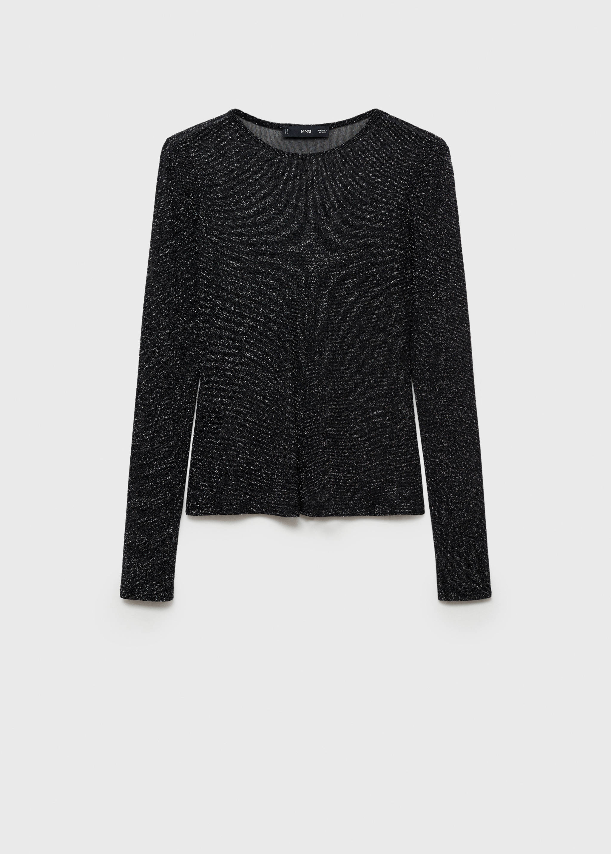 Camiseta lurex semitransparente - Artículo sin modelo