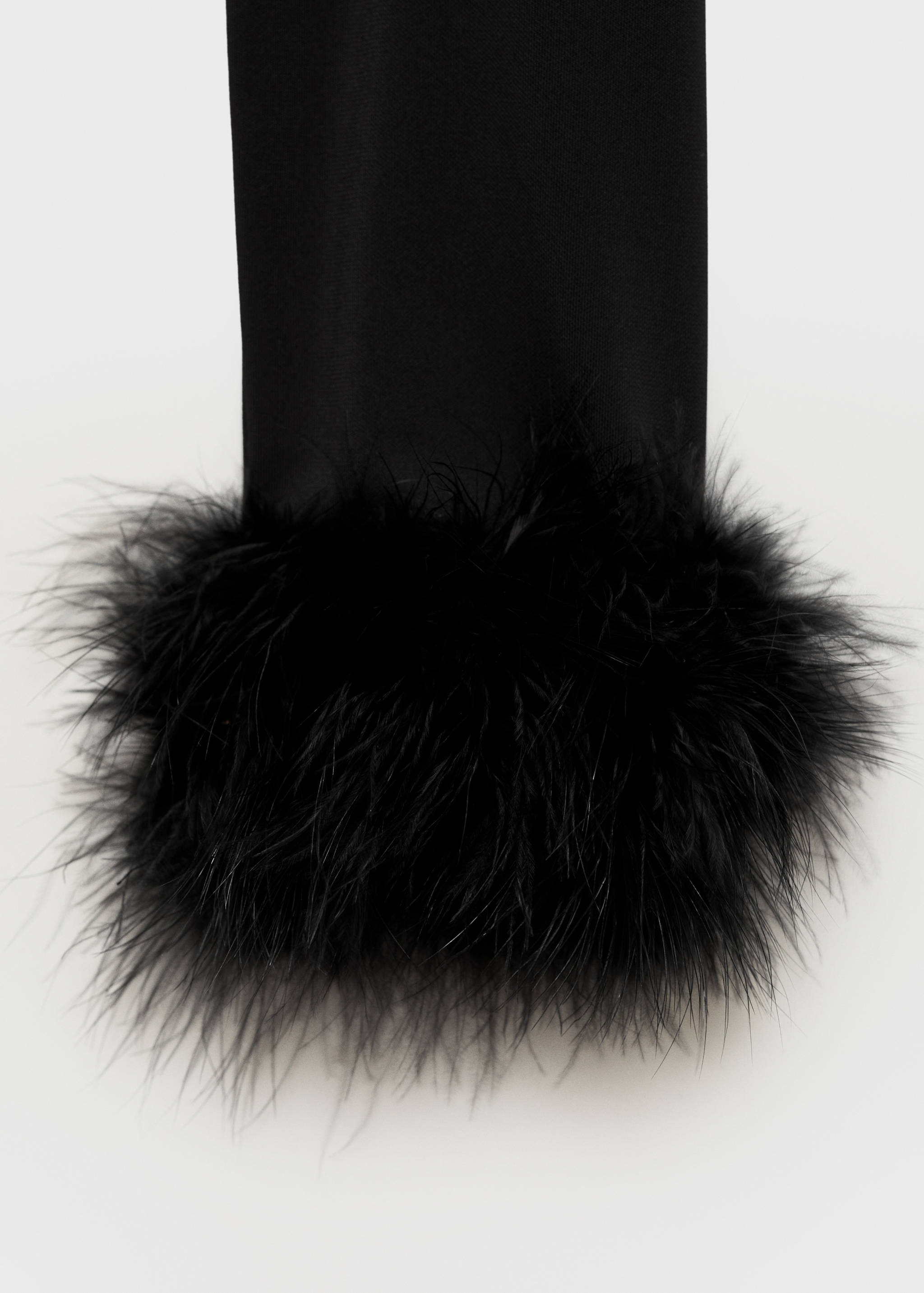 T-shirt with feather cuff detail - Details of the article 8