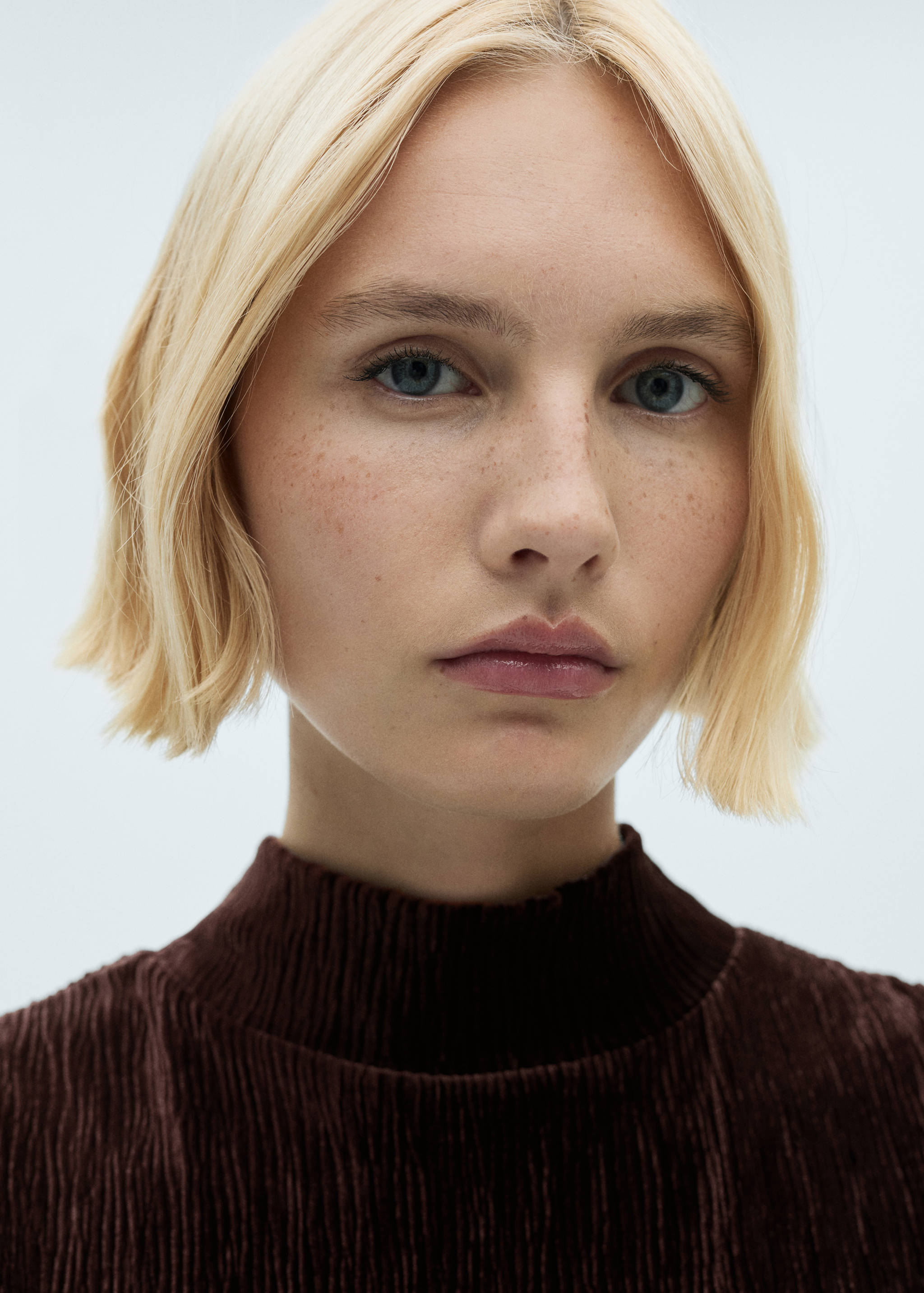 Perkins neck velvet top - Details of the article 1