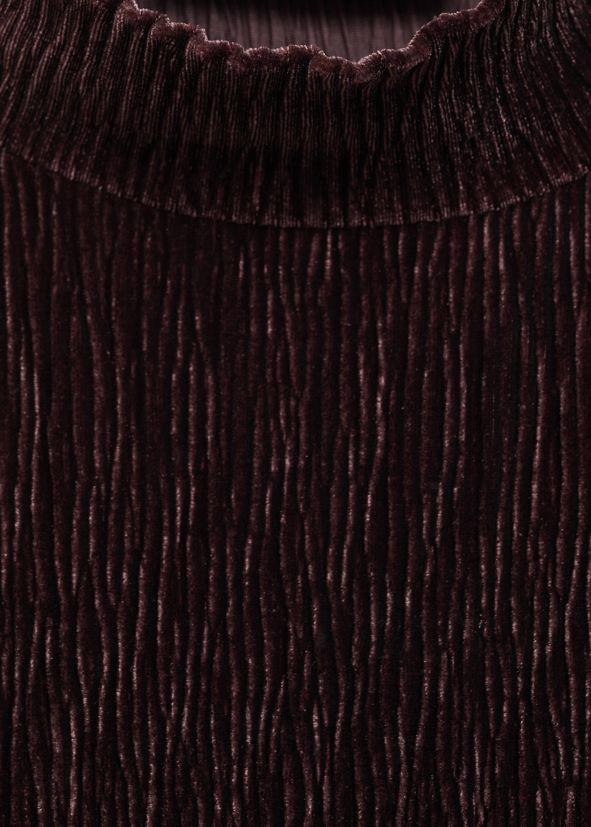 Perkins neck velvet top - Details of the article 8