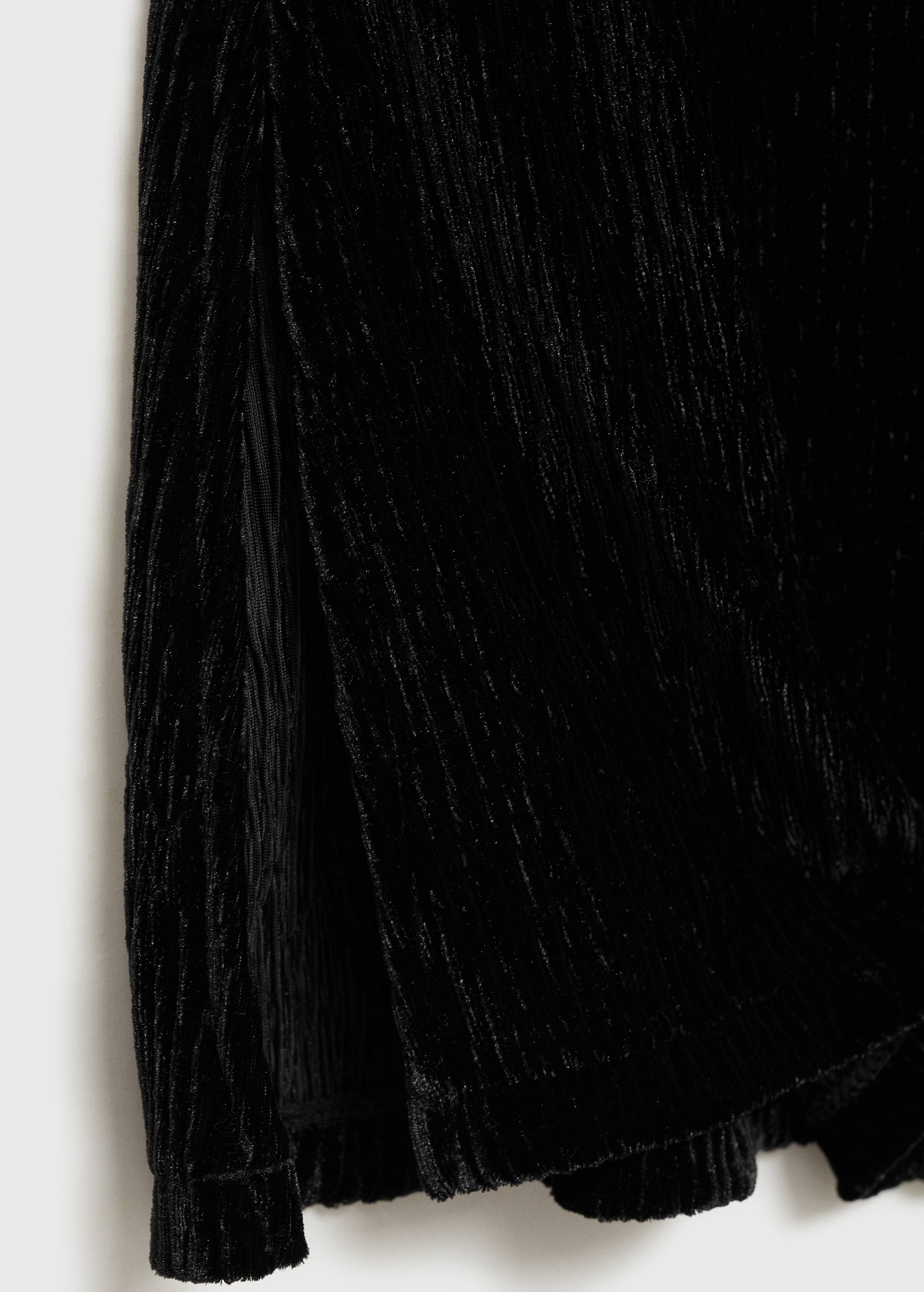 Perkins neck velvet top - Details of the article 0