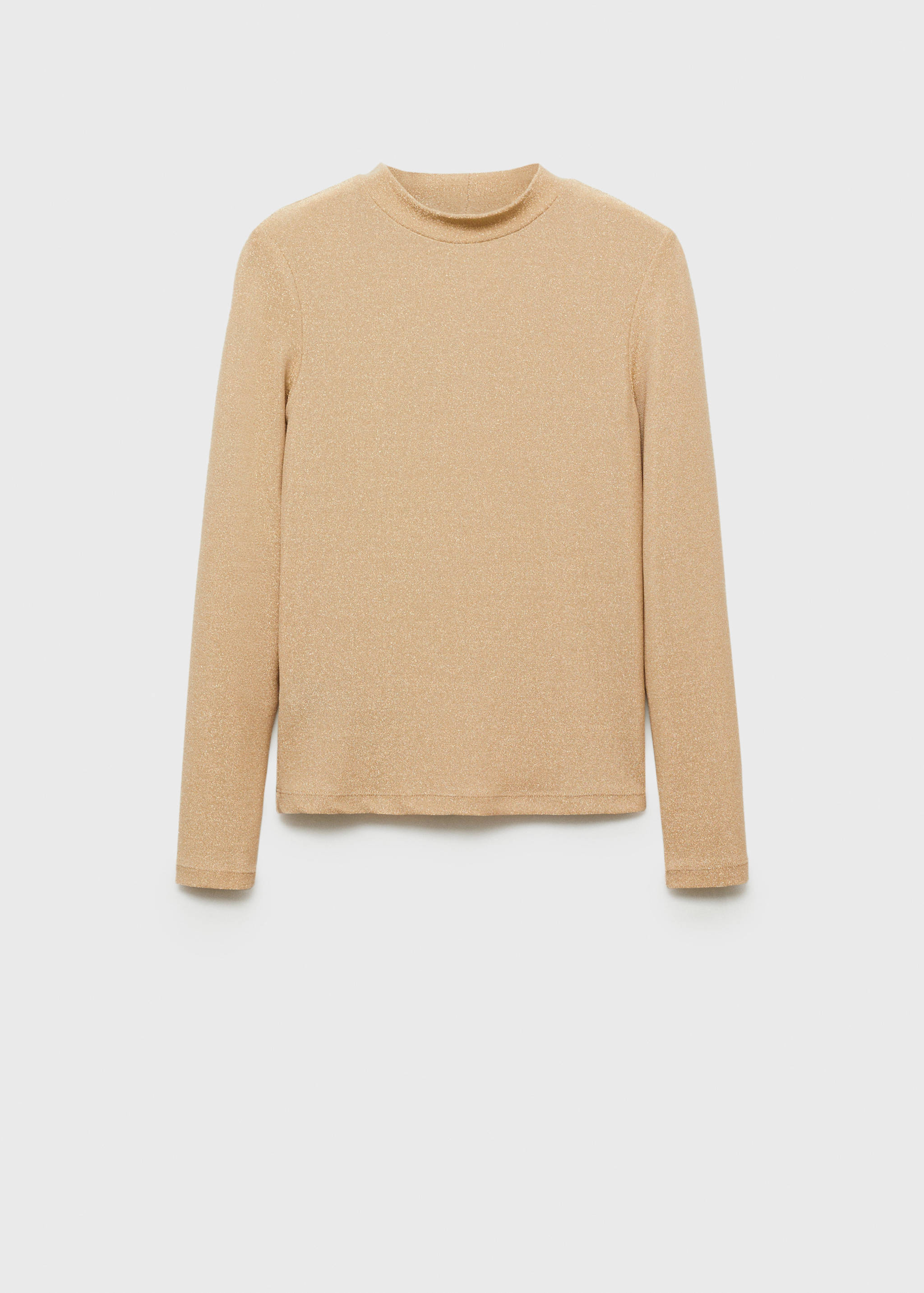 Camiseta lúrex cuello perkins - Artículo sin modelo