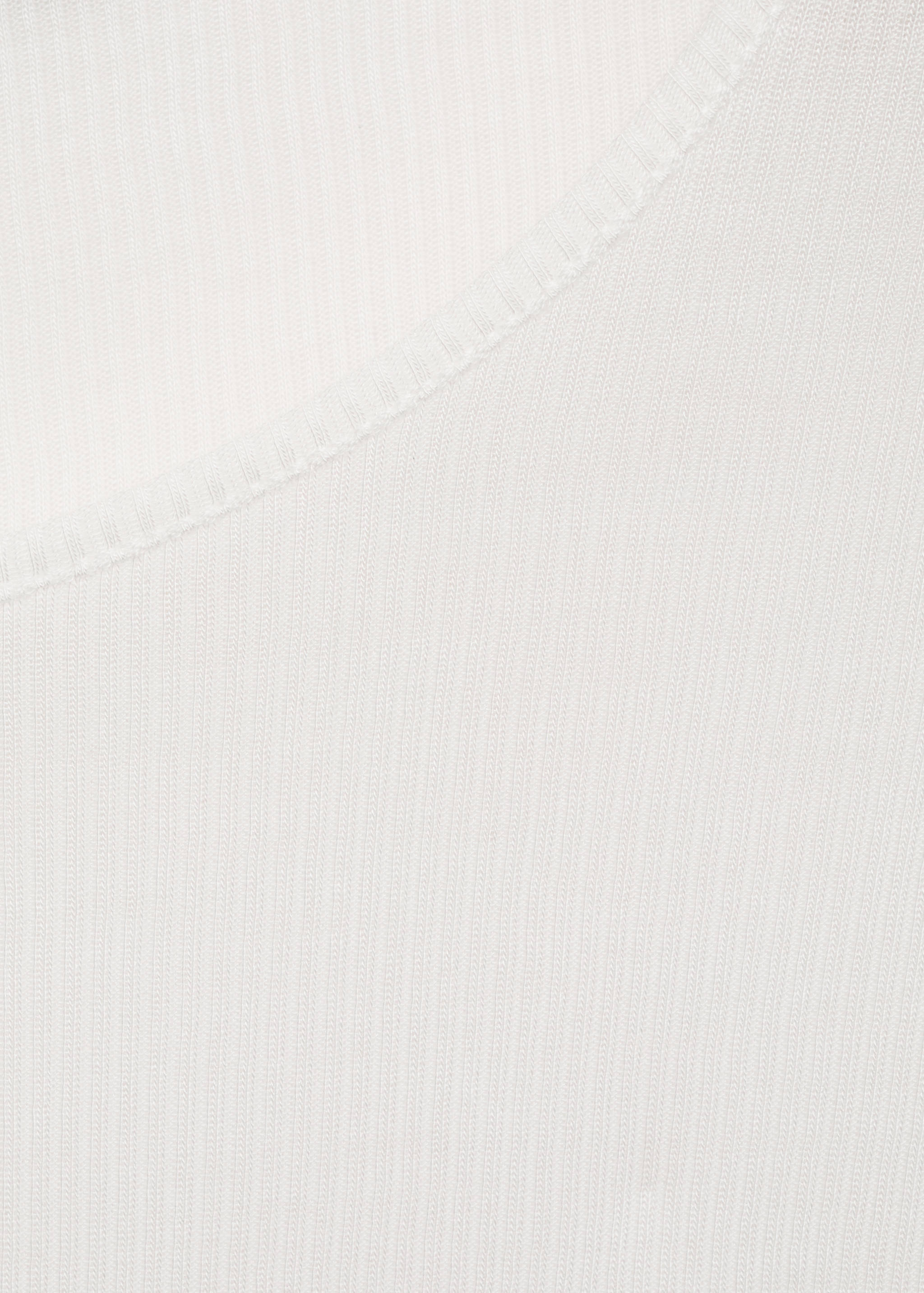 Fine ribbed knit top - Details of the article 8