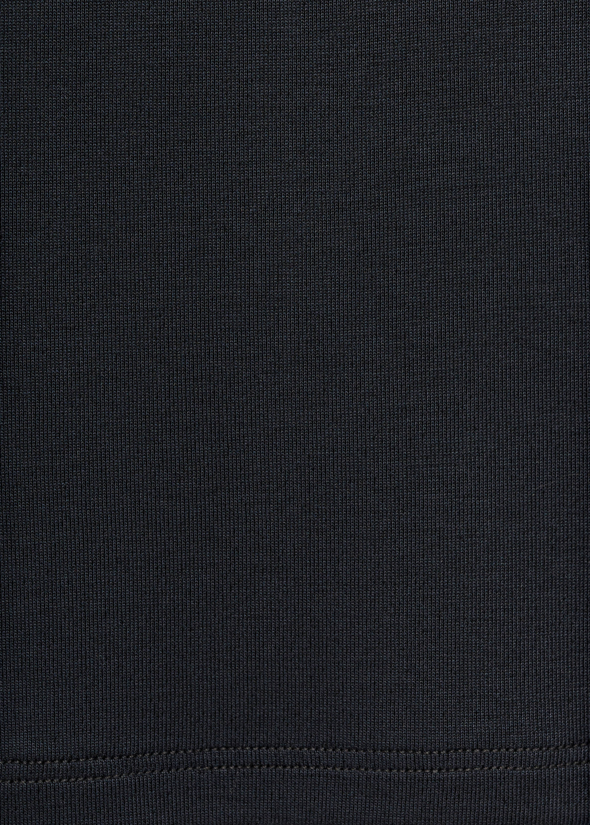 Asymmetrical long-sleeved t-shirt - Details of the article 0