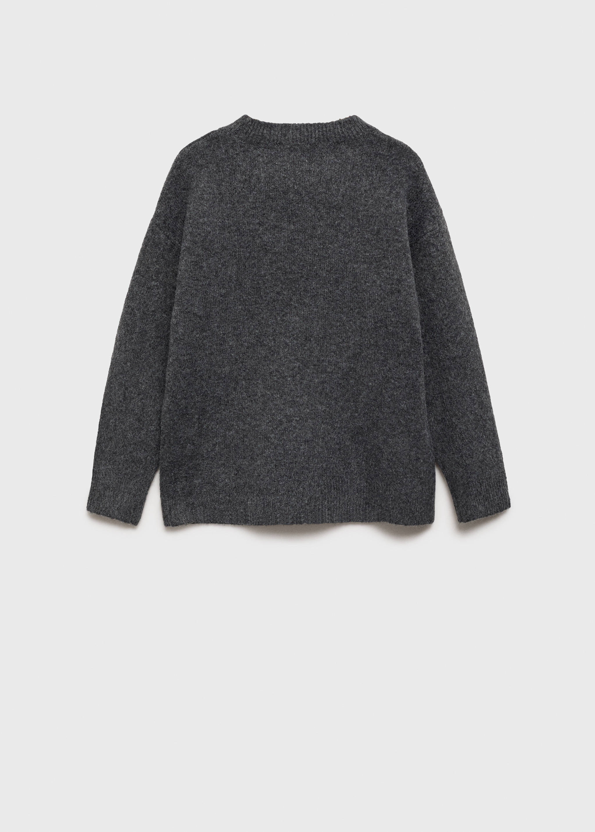 Stars knitted sweater - Reverse of the article