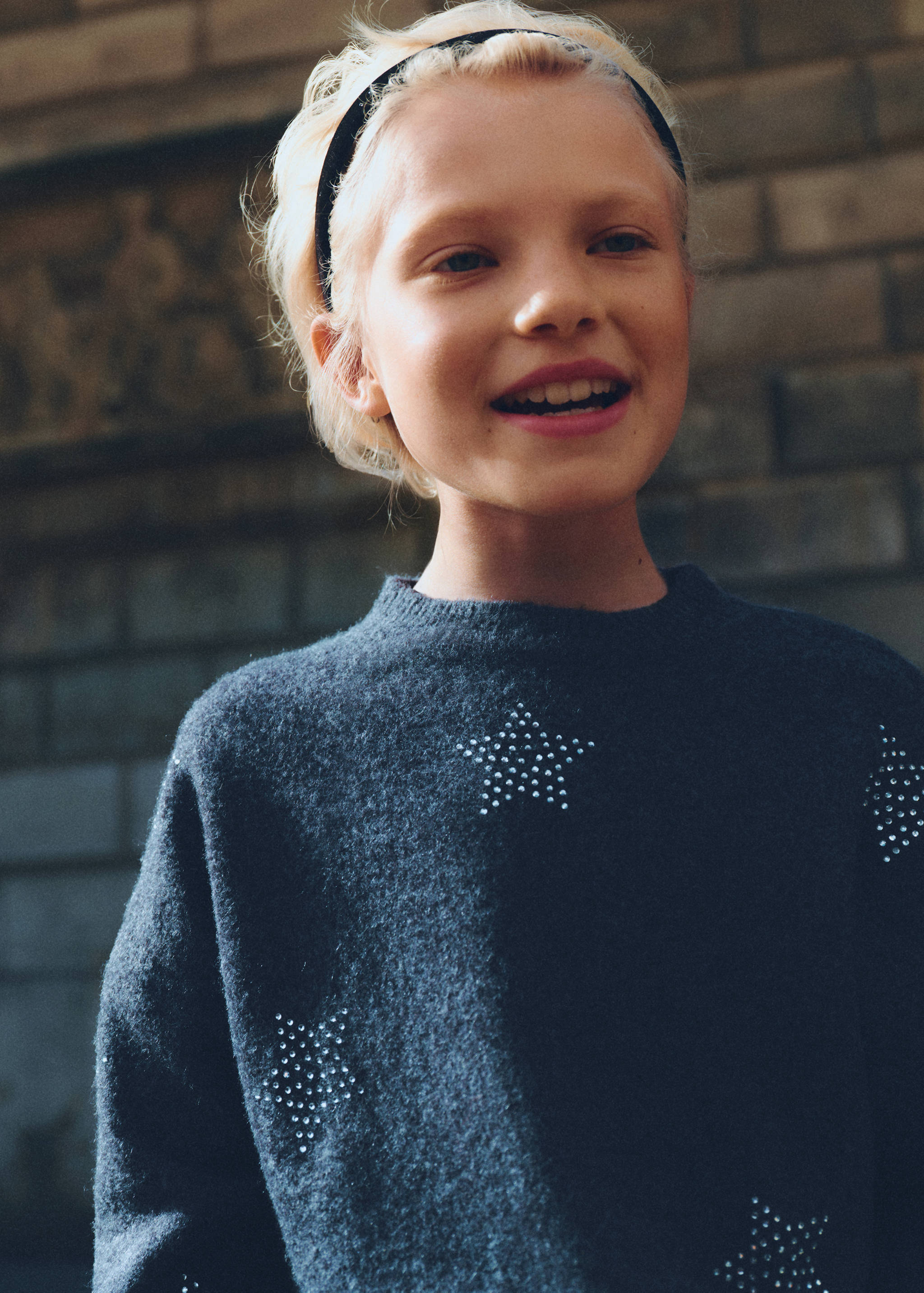 Stars knitted sweater - Details of the article 5