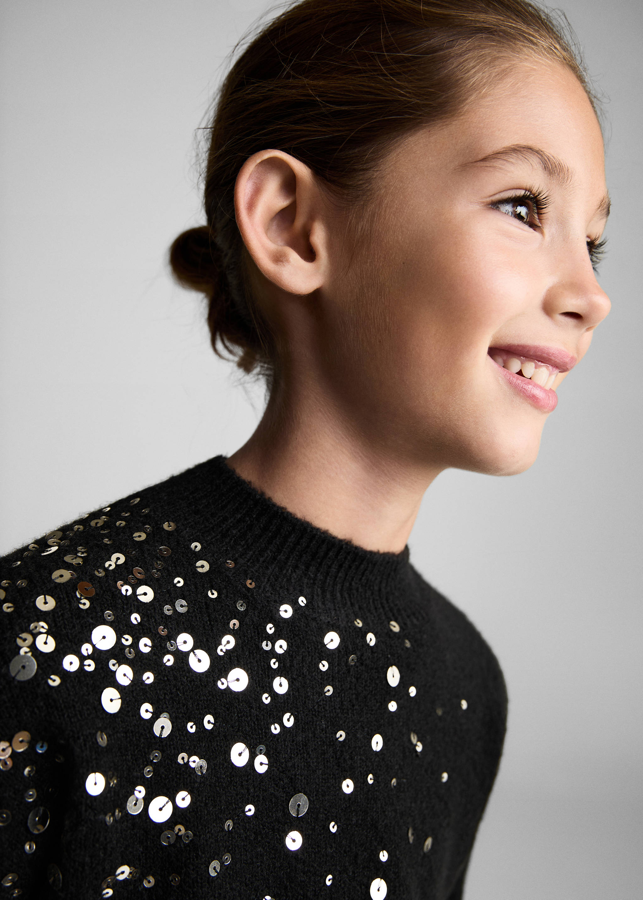 Knit paillette sweater - Details of the article 1