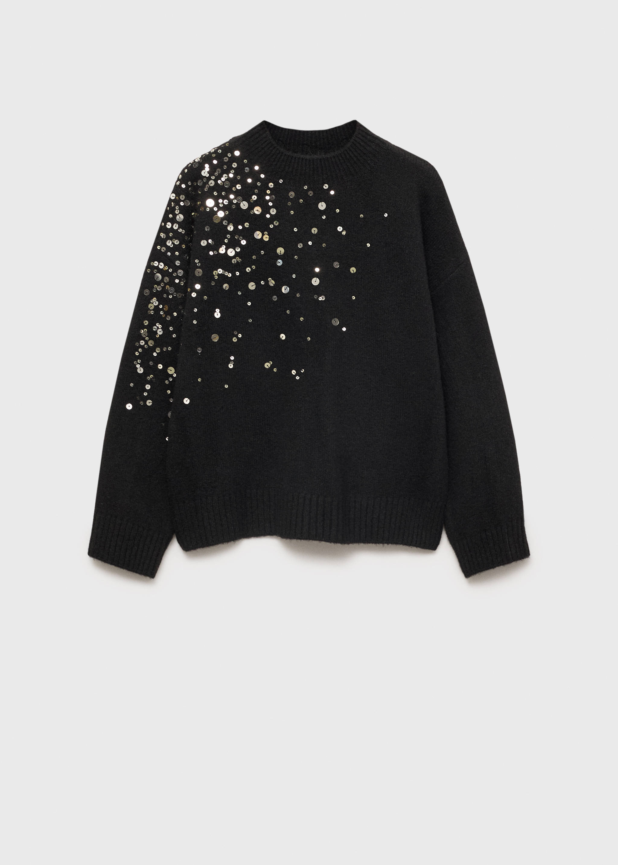 Knit paillette sweater - Article without model