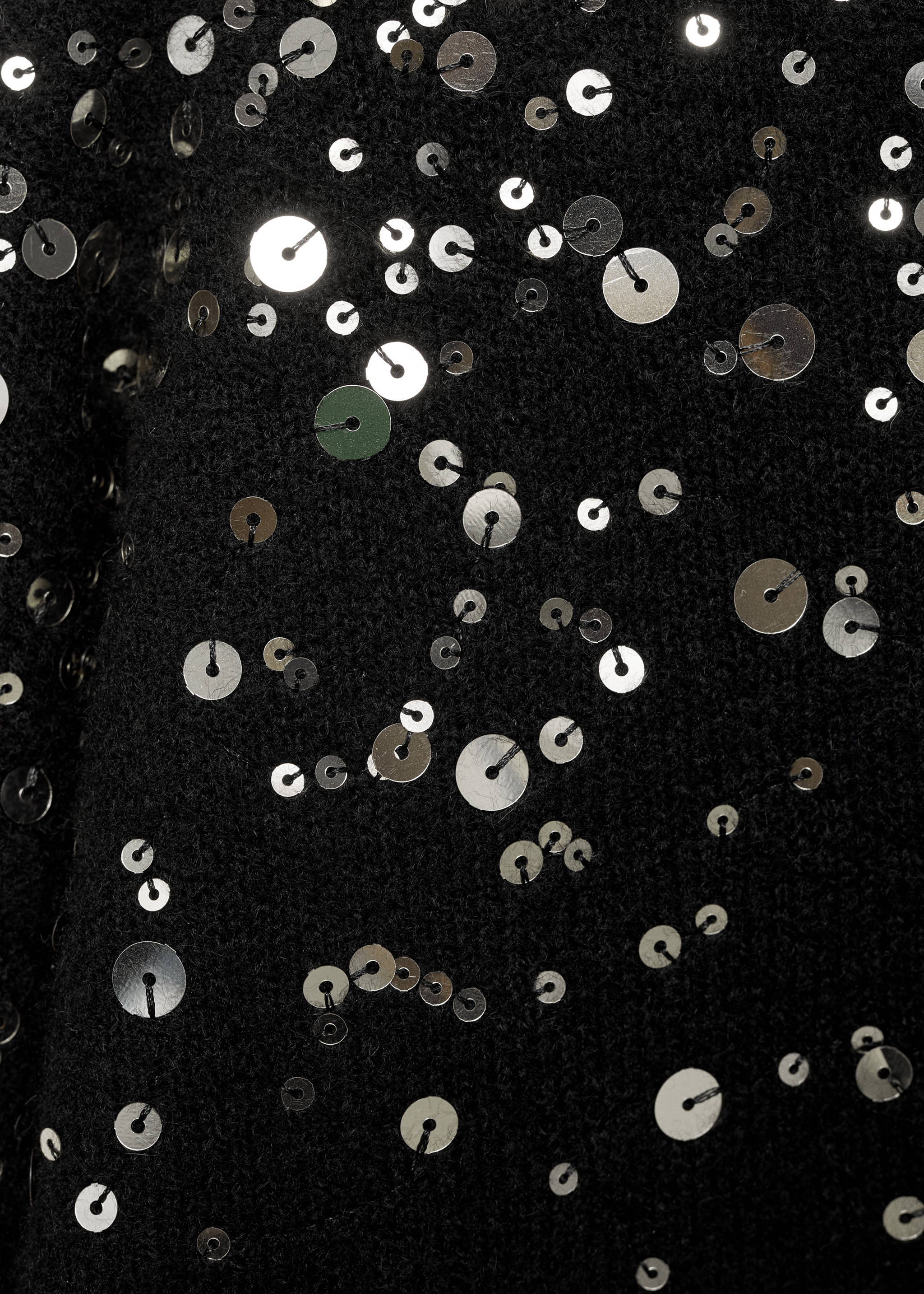Knit paillette sweater - Details of the article 8