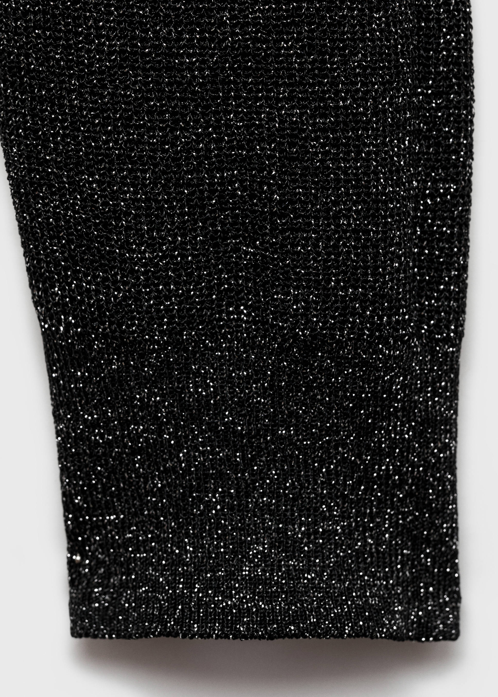 Crewneck lurex sweater - Details of the article 0