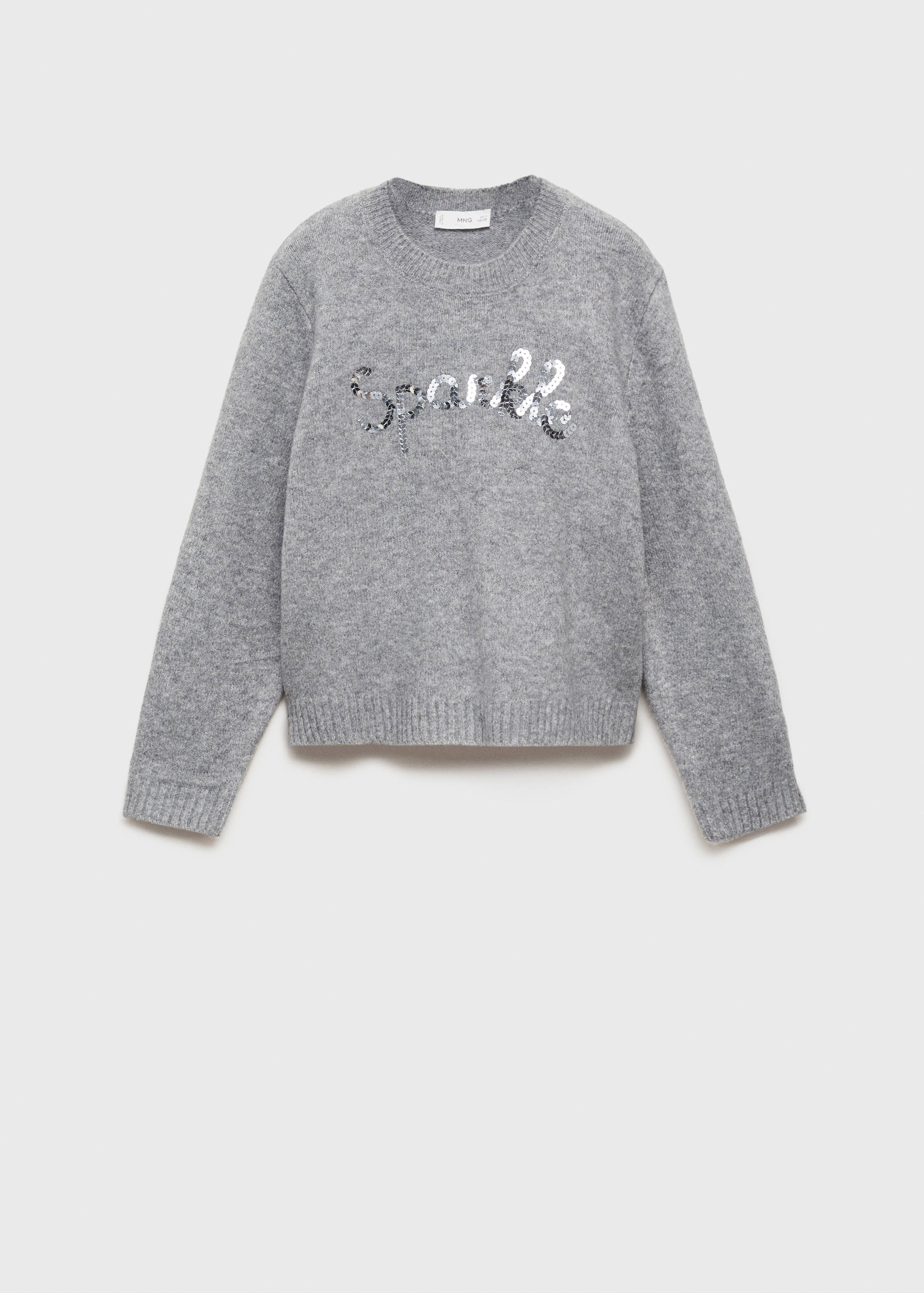 كنزة محاكة براقة - منتج دون نموذج