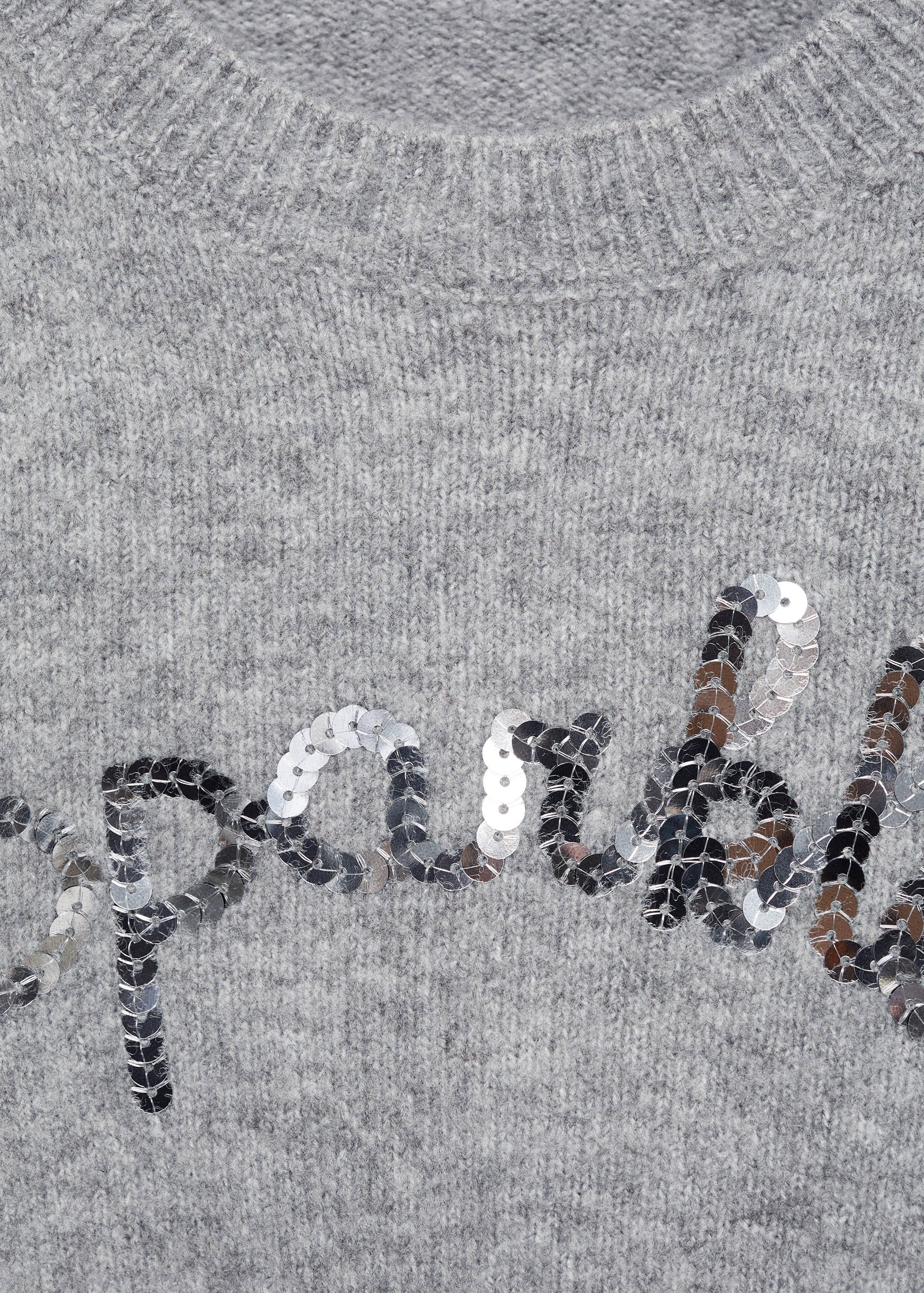 كنزة محاكة براقة - تفاصيل المنتج 8