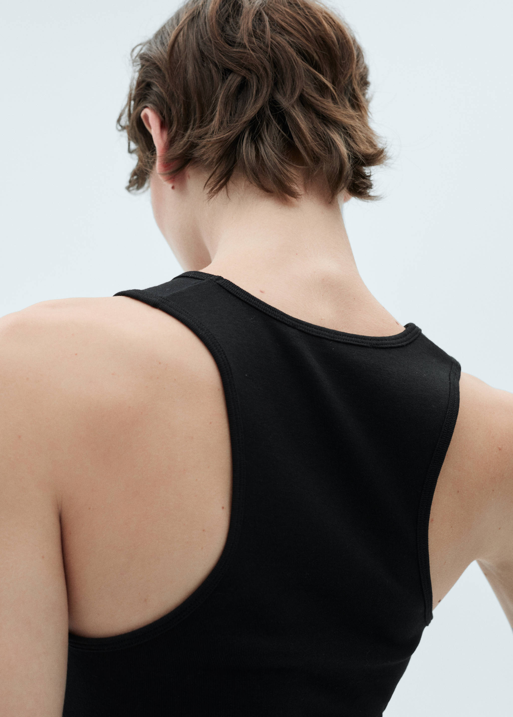 Top cotó tirants amples - Detall de l'article 1