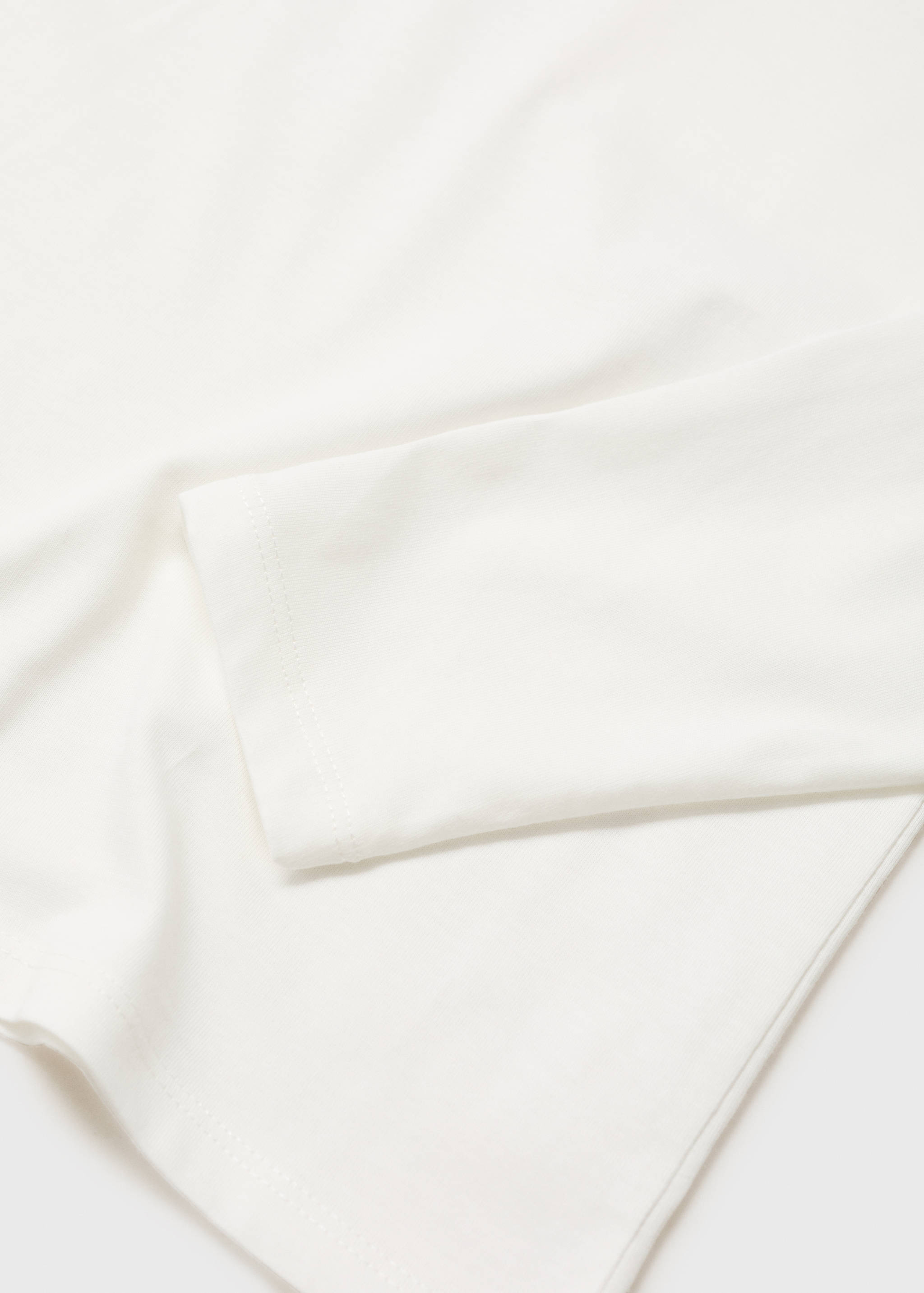 Camiseta algodón detalle bordado - Detalle del artículo 0