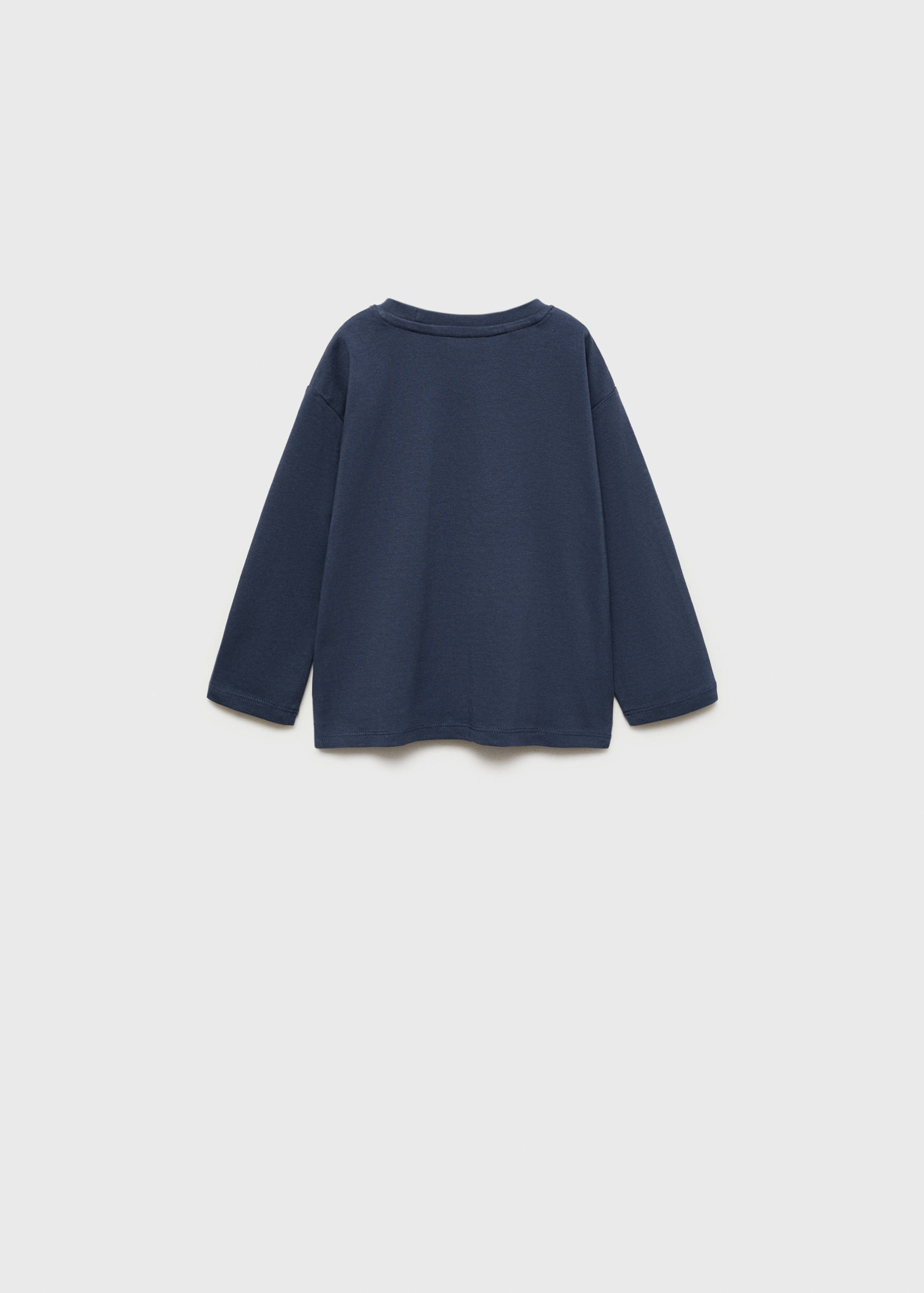 Christmas-print t-shirt - Reverse of the article