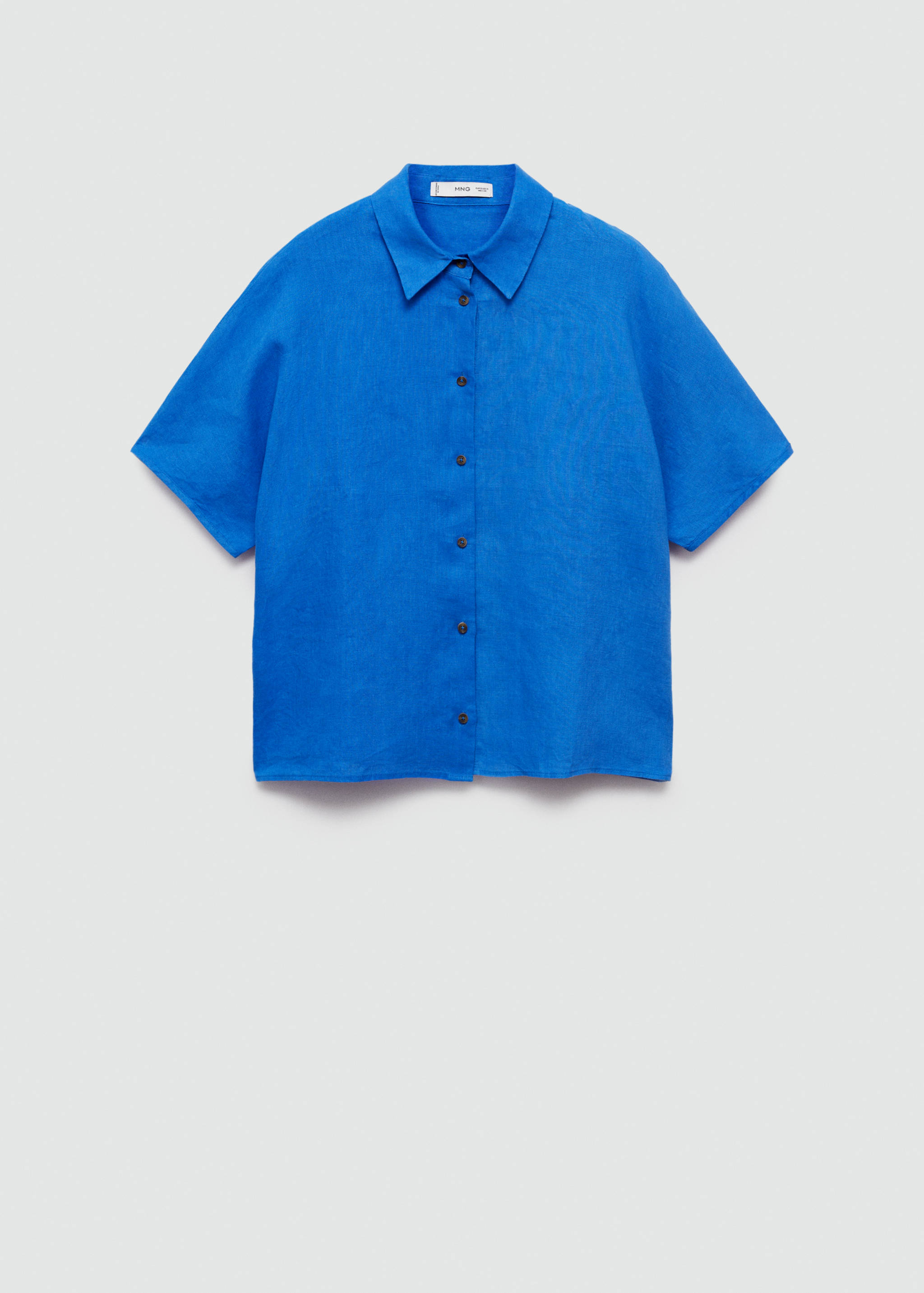 Chemise lin manches courtes - Article sans modèle