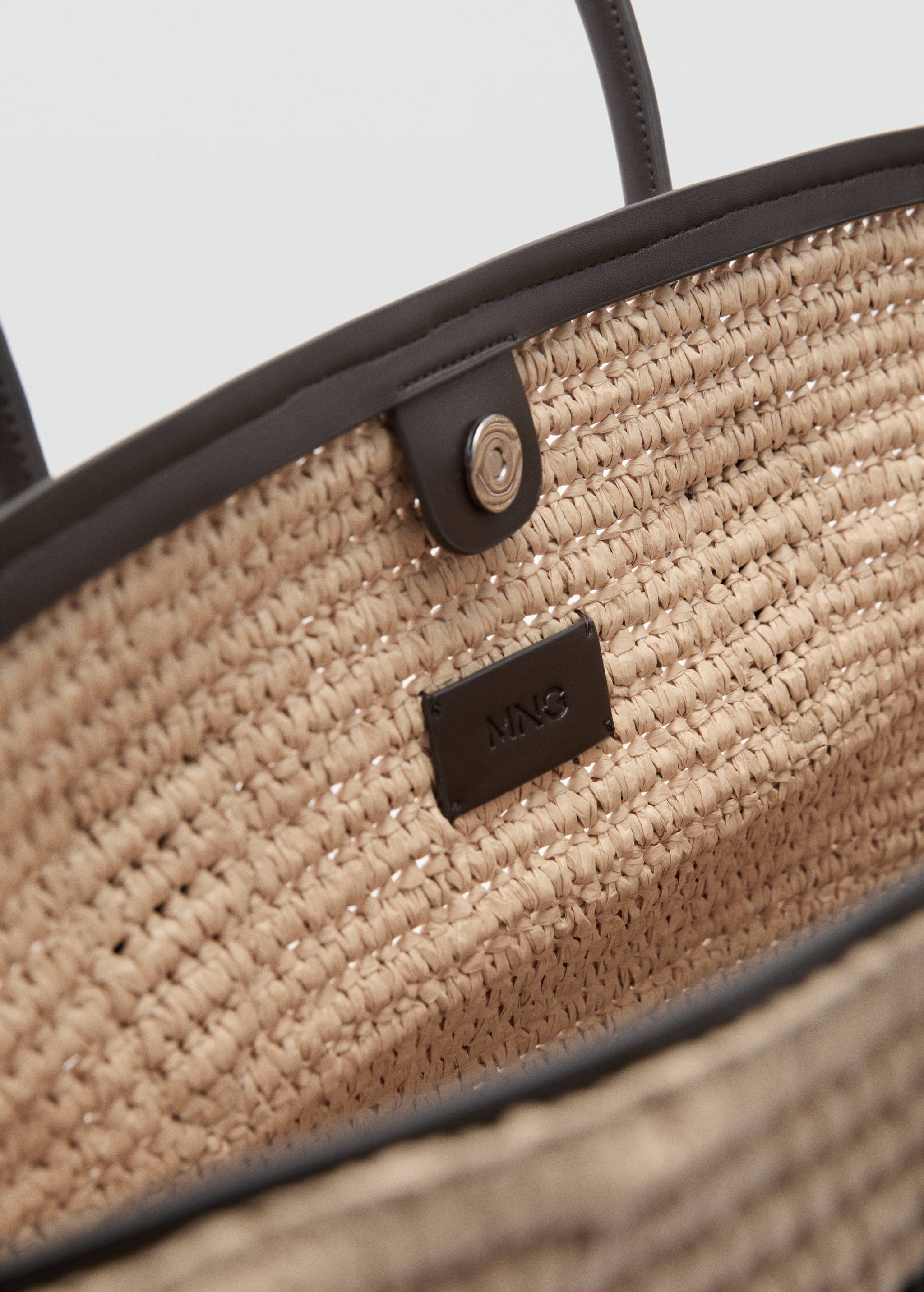 Natural fibre maxi tote bag - Details of the article 3