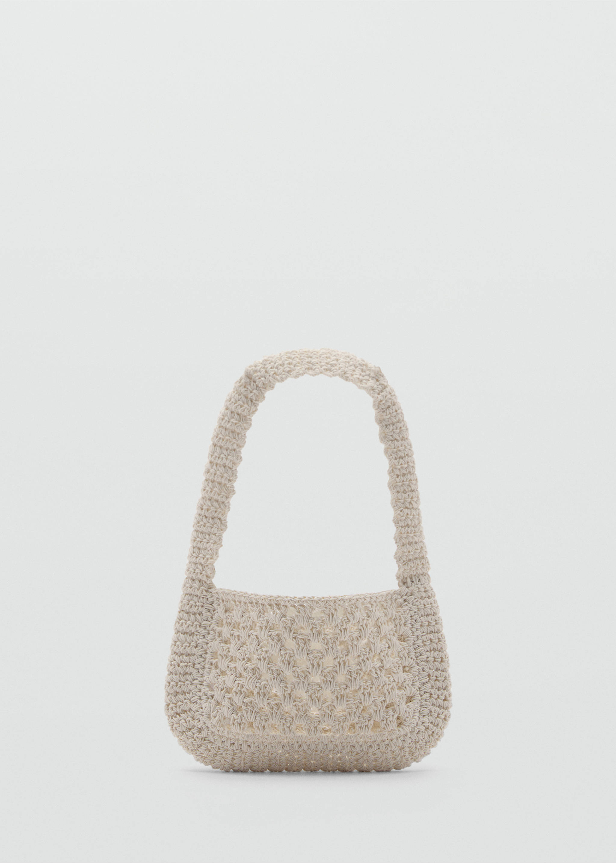 Bolso mano crochet - Artículo sin modelo, Crudo. Ref: 77010246-00.