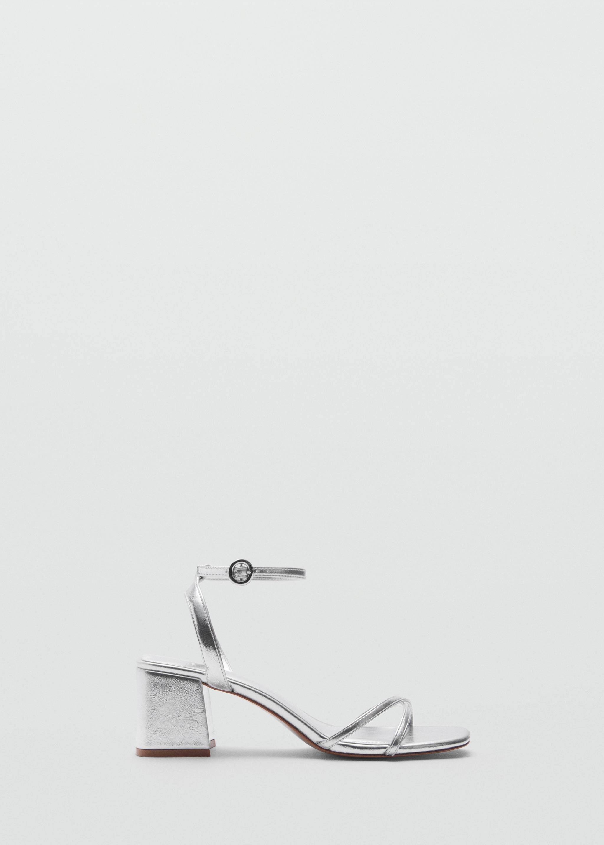 Sandalia tiras metalizada - Artículo sin modelo