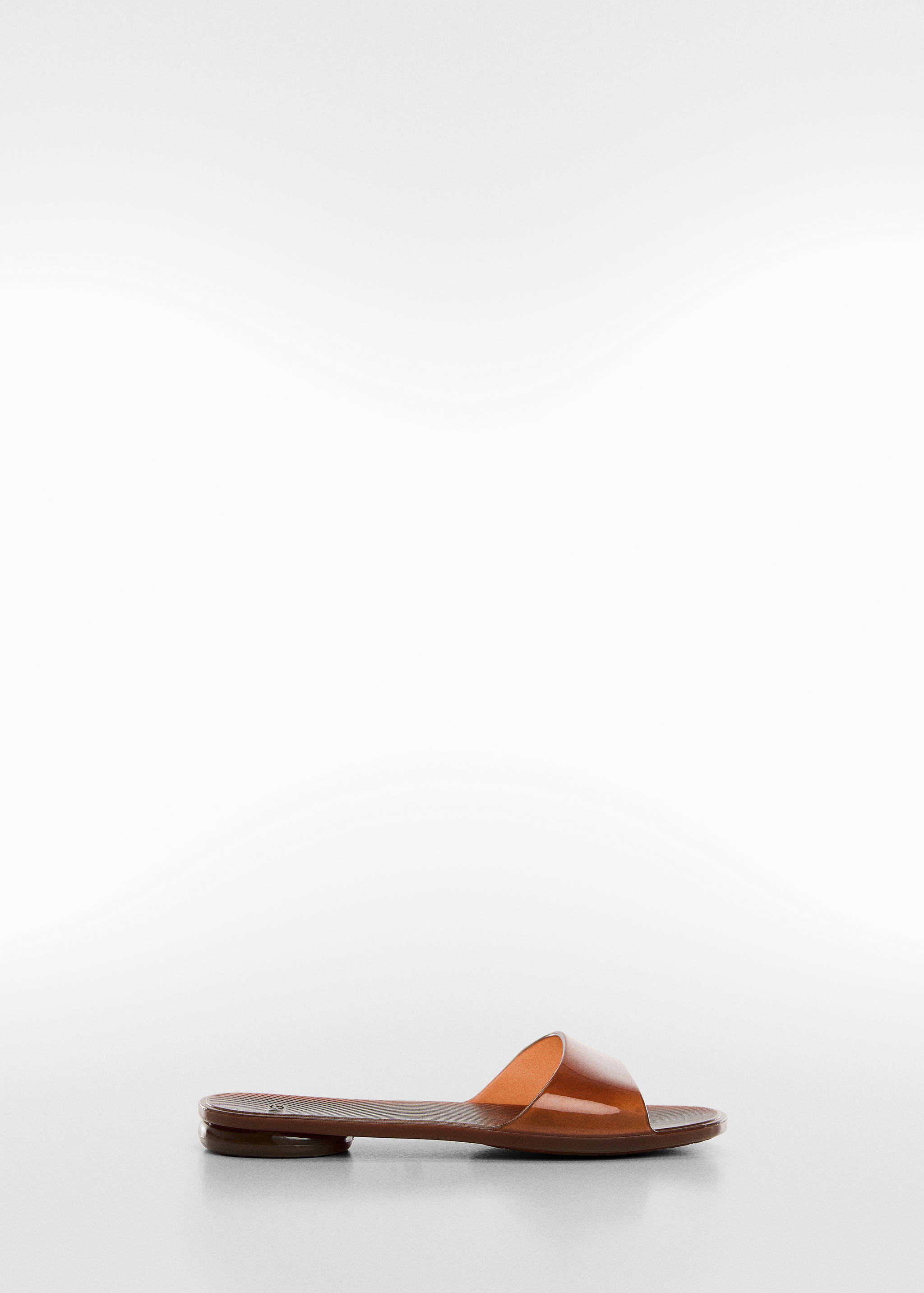 Semi-transparent strappy sandals - Article without model