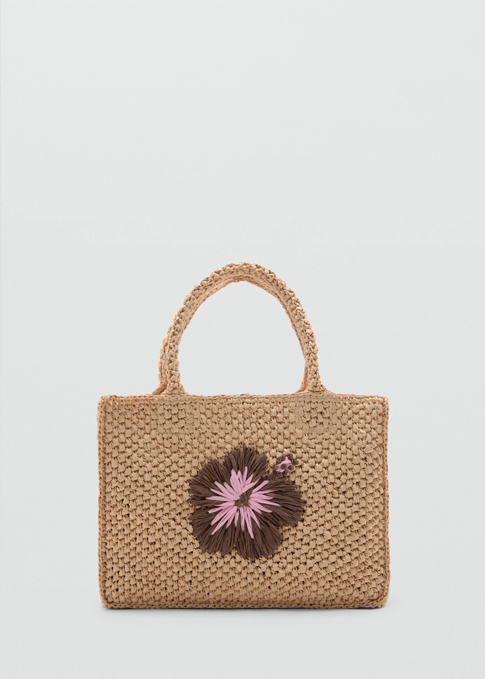 Carteira de mão de fibra natural - Artigo sem modelo