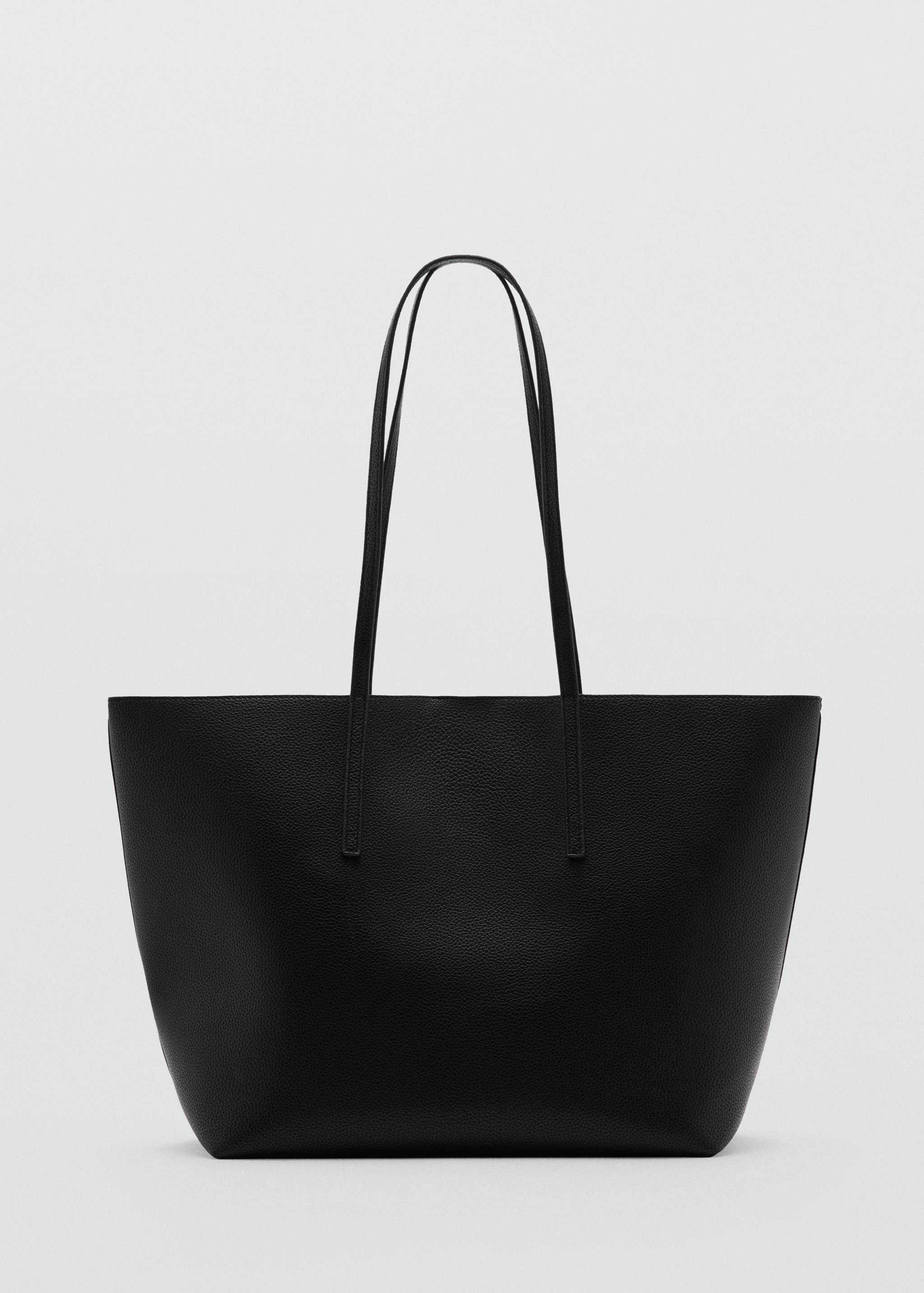 Pebbled effect shopper bag - Article without model