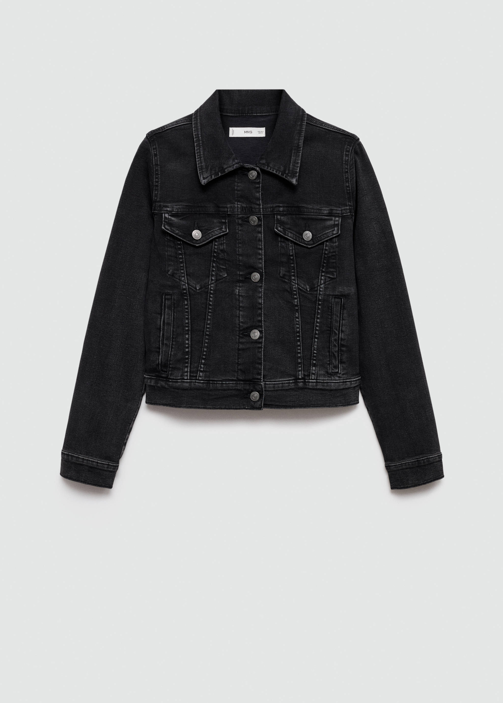 Pocketed denim jacket - Article without model