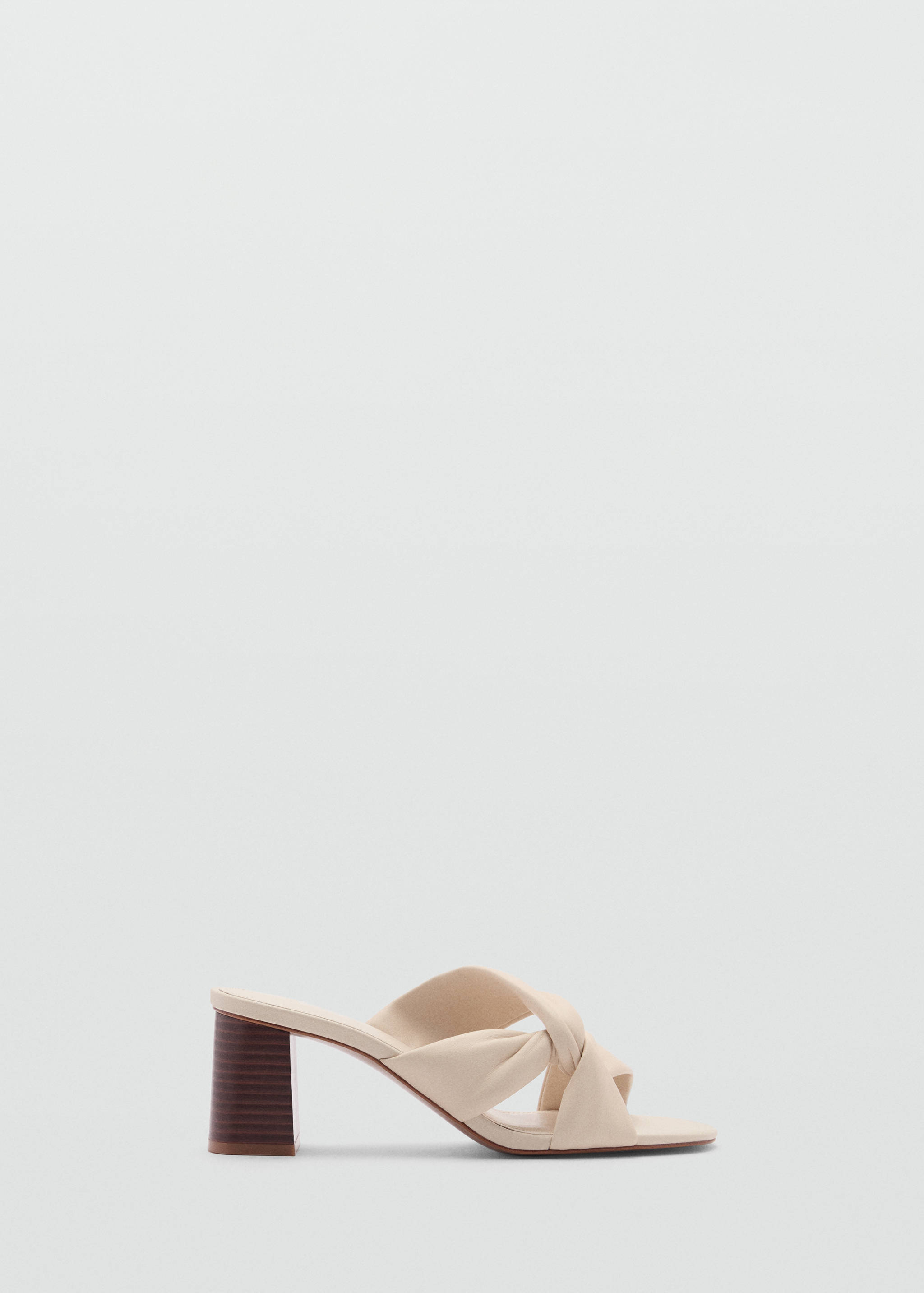 Knot leather sandals - Article without model