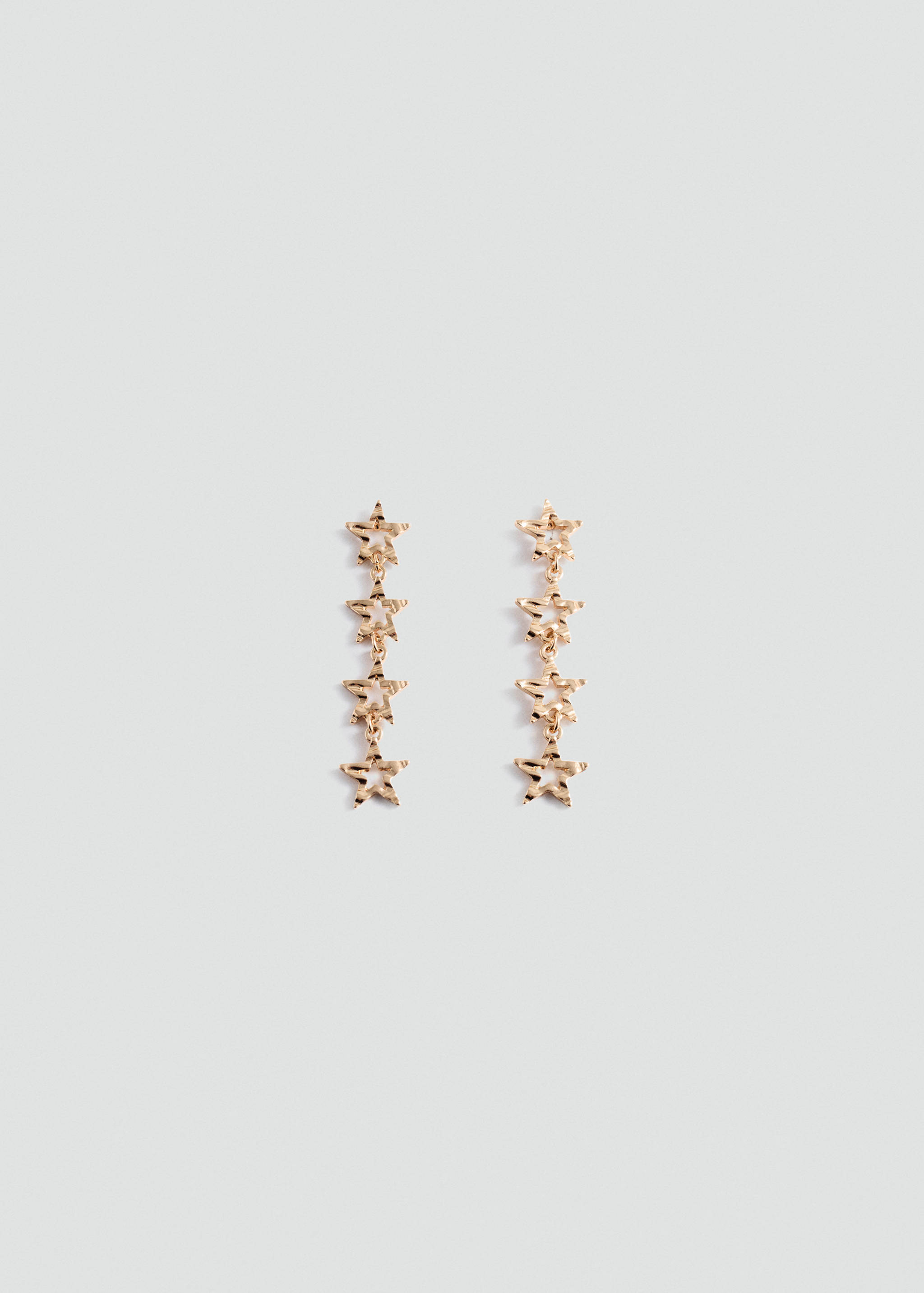 Pendientes largos estrellas - Artículo sin modelo