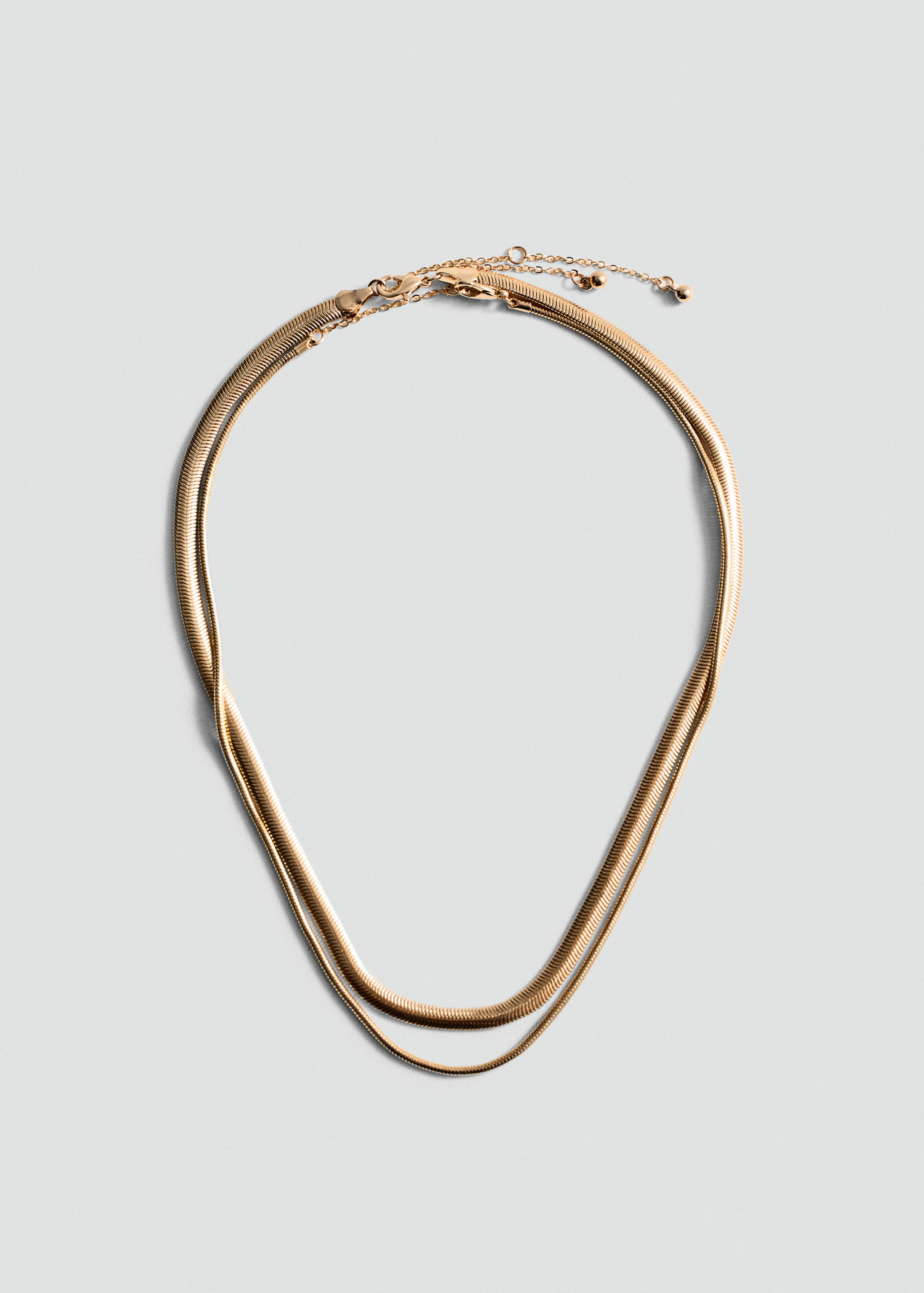 Collier double combiné - Article sans modèle