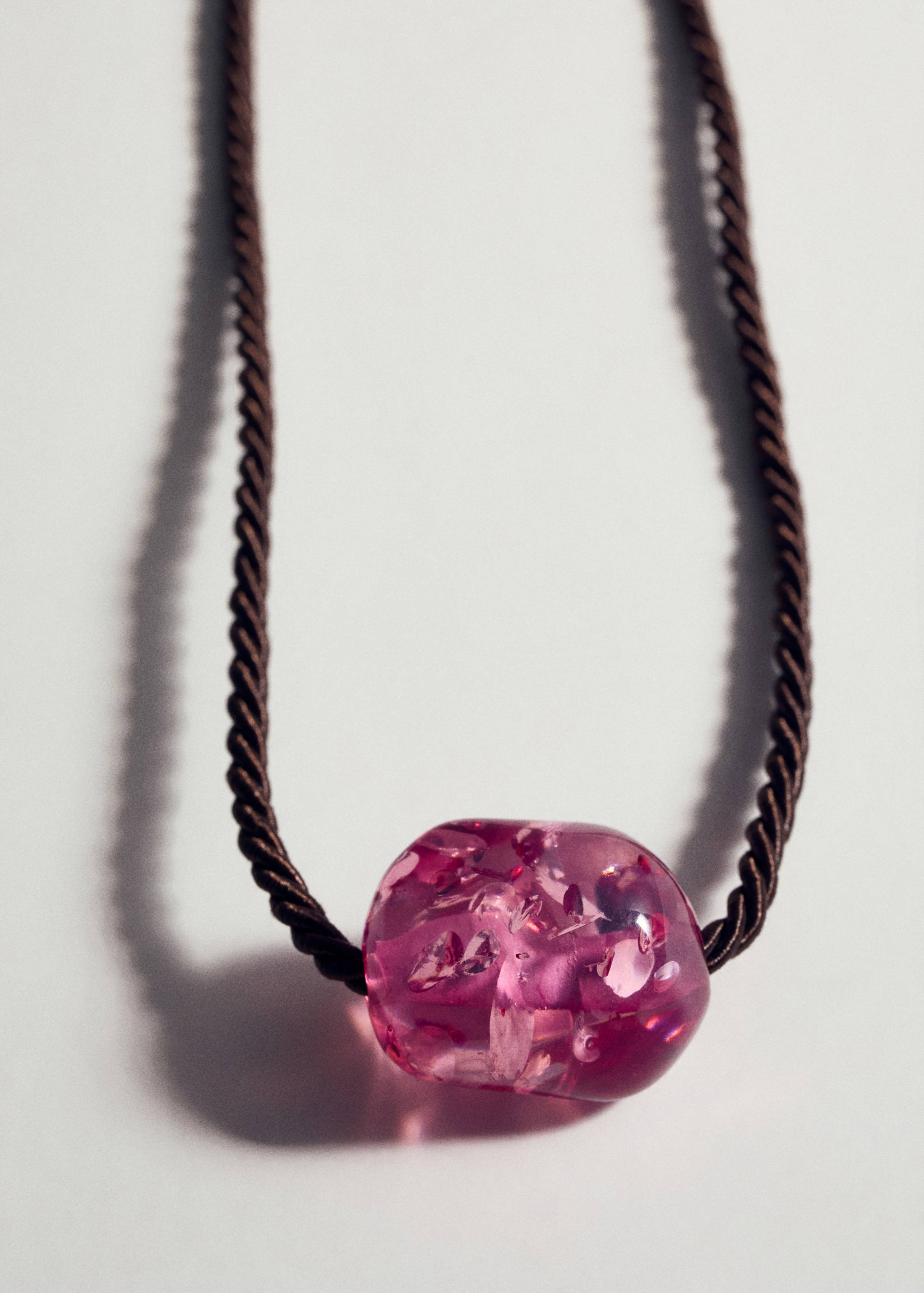 Beaded cord necklace - Details of the article 5