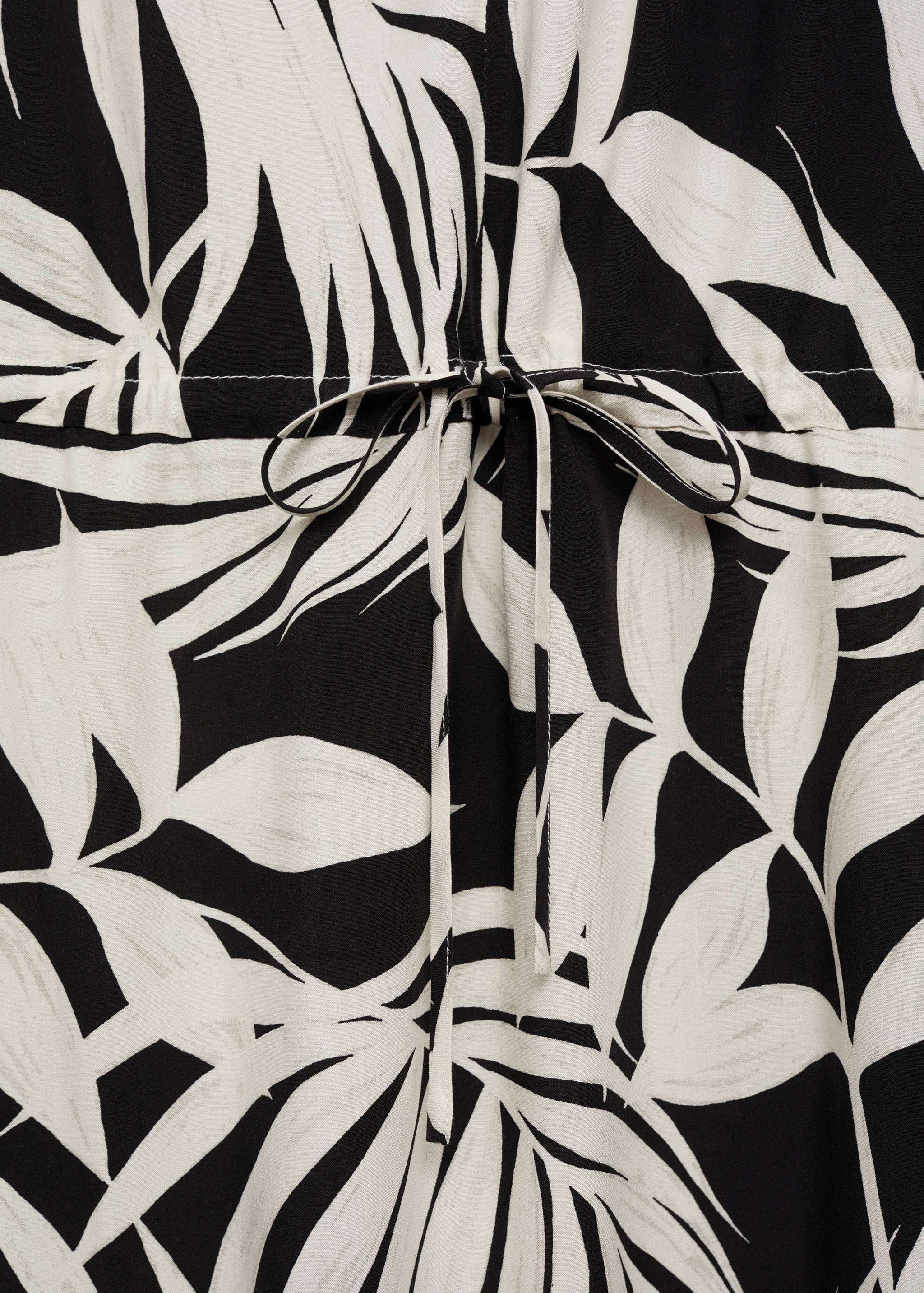 Bow printed dress - Details of the article 8