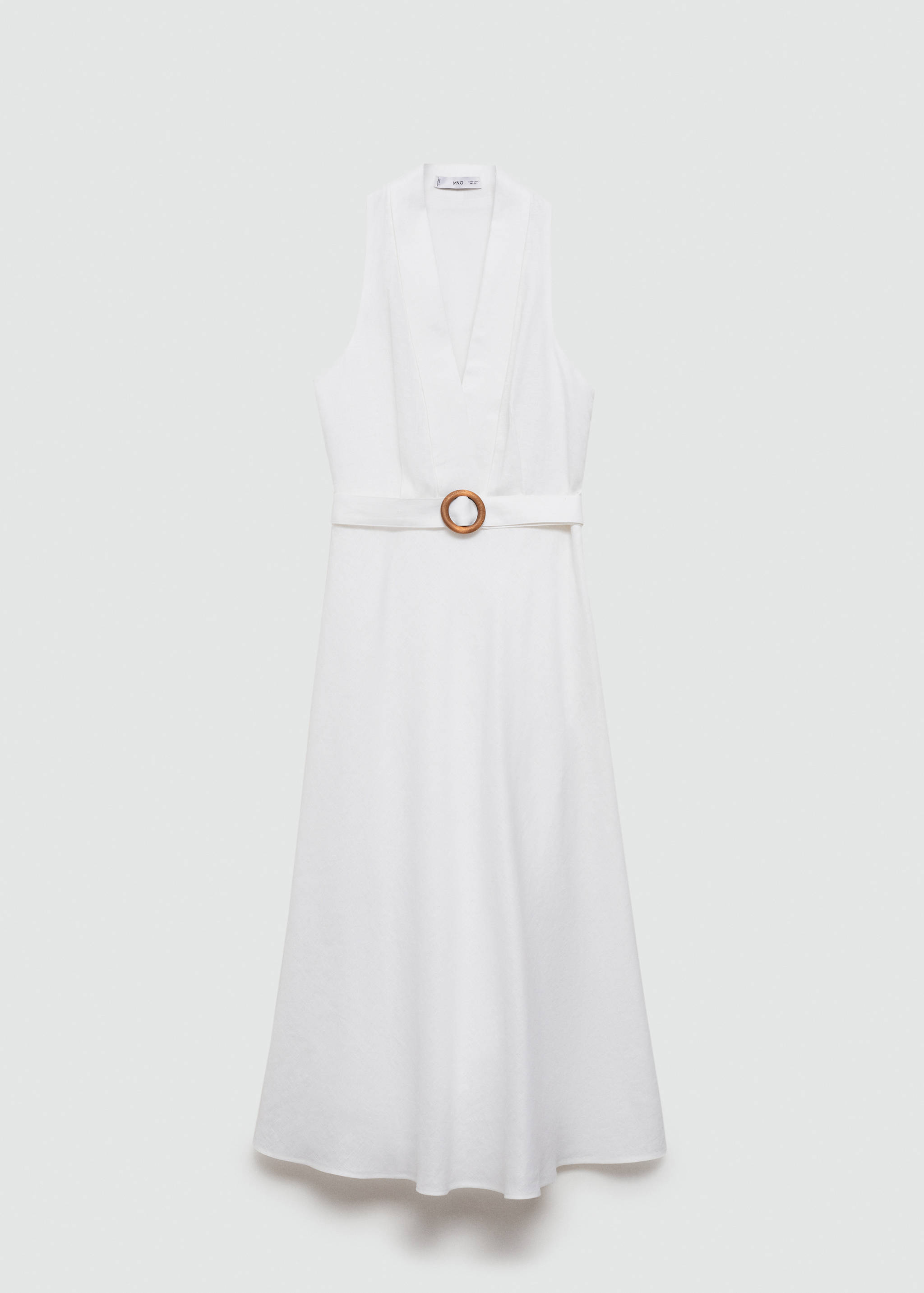 Robe lin ceinture - Article sans modèle