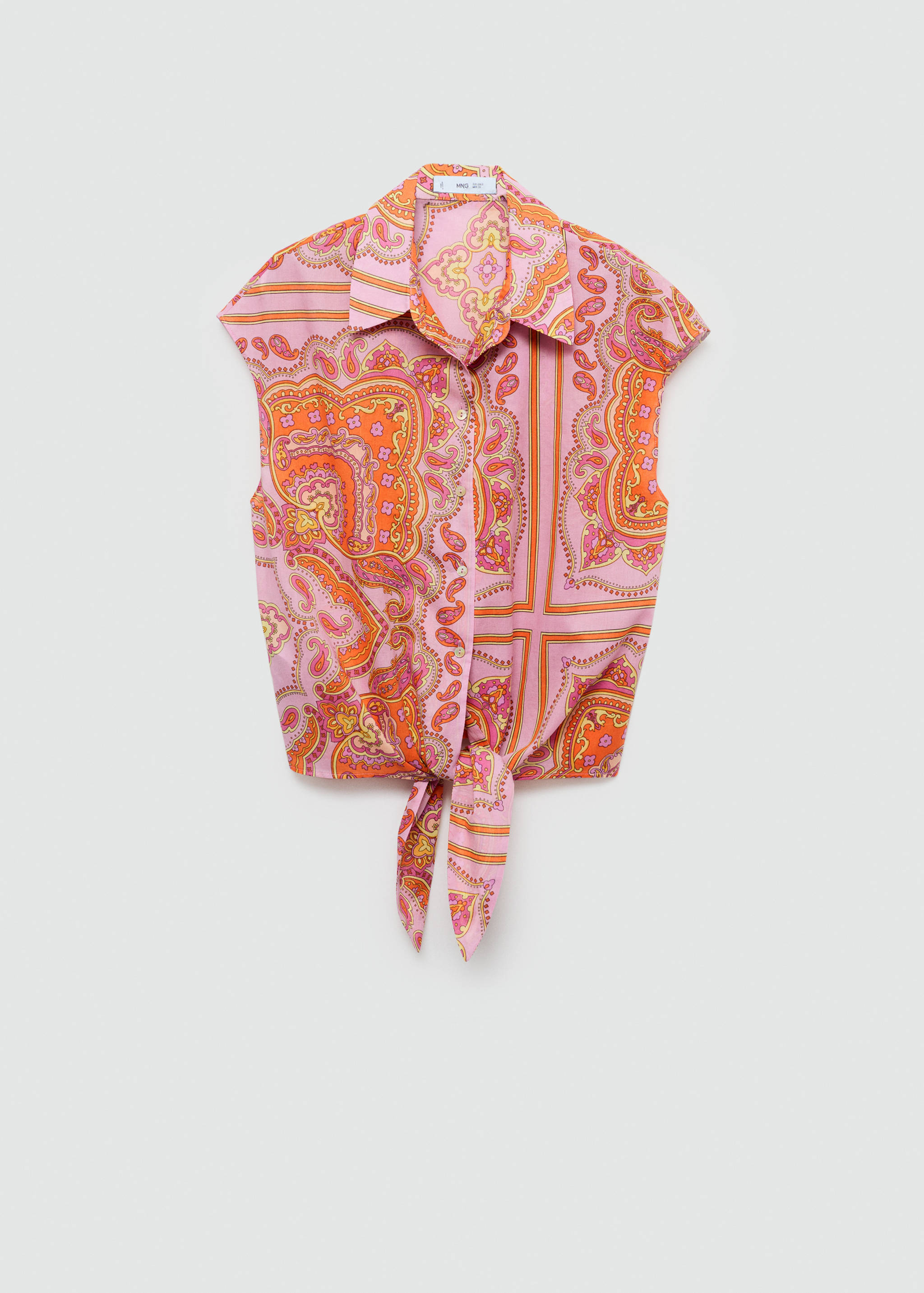 Bow printed shirt - Article without model