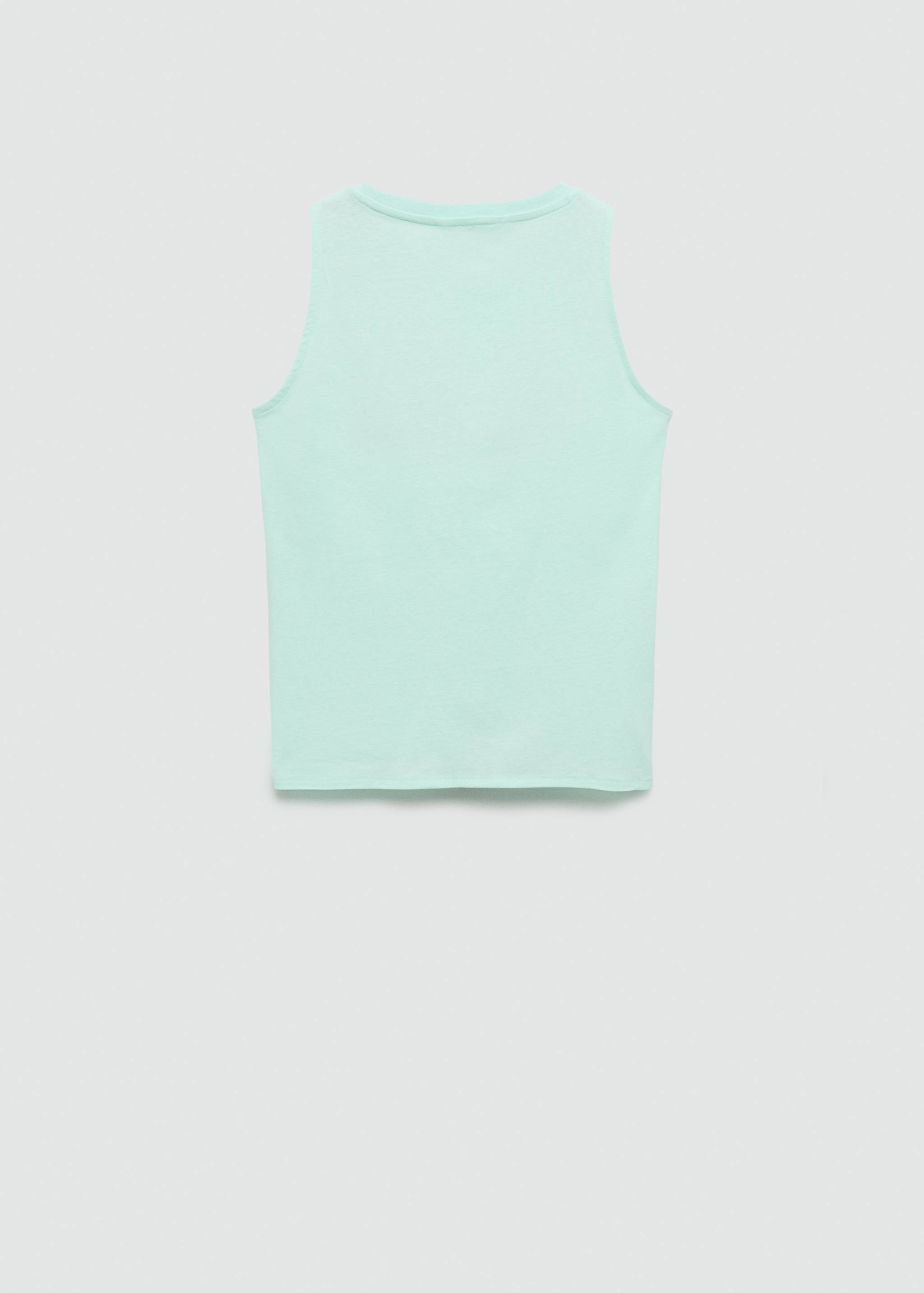 تي شيرت بثنايا مطرزة - الجهة الخلفية للمنتج