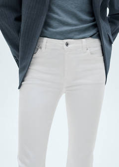 Sienna flared cropped jeans — White 5