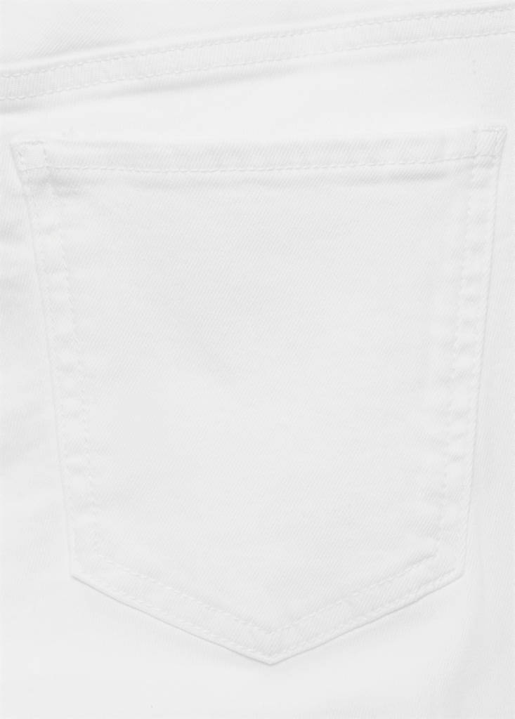 Sienna flared cropped jeans — White