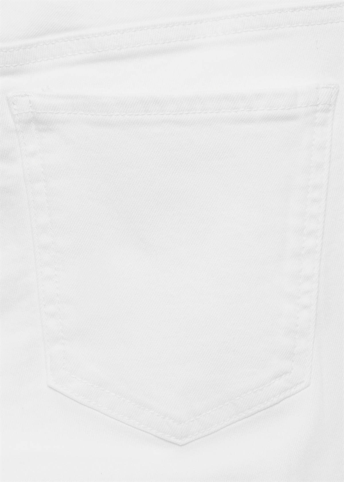 Sienna flared cropped jeans — White