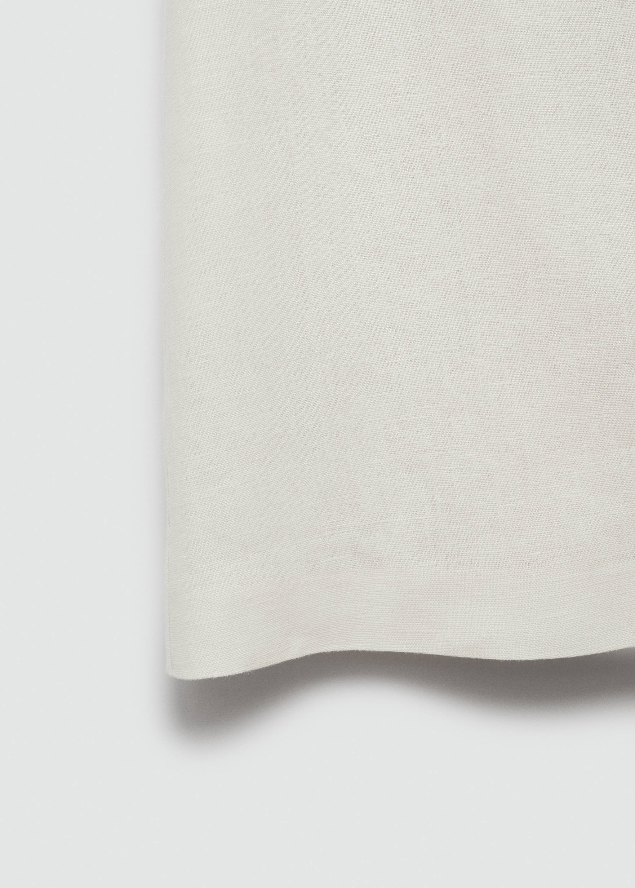 Robe lin détails contrastés - Détail de l'article 0