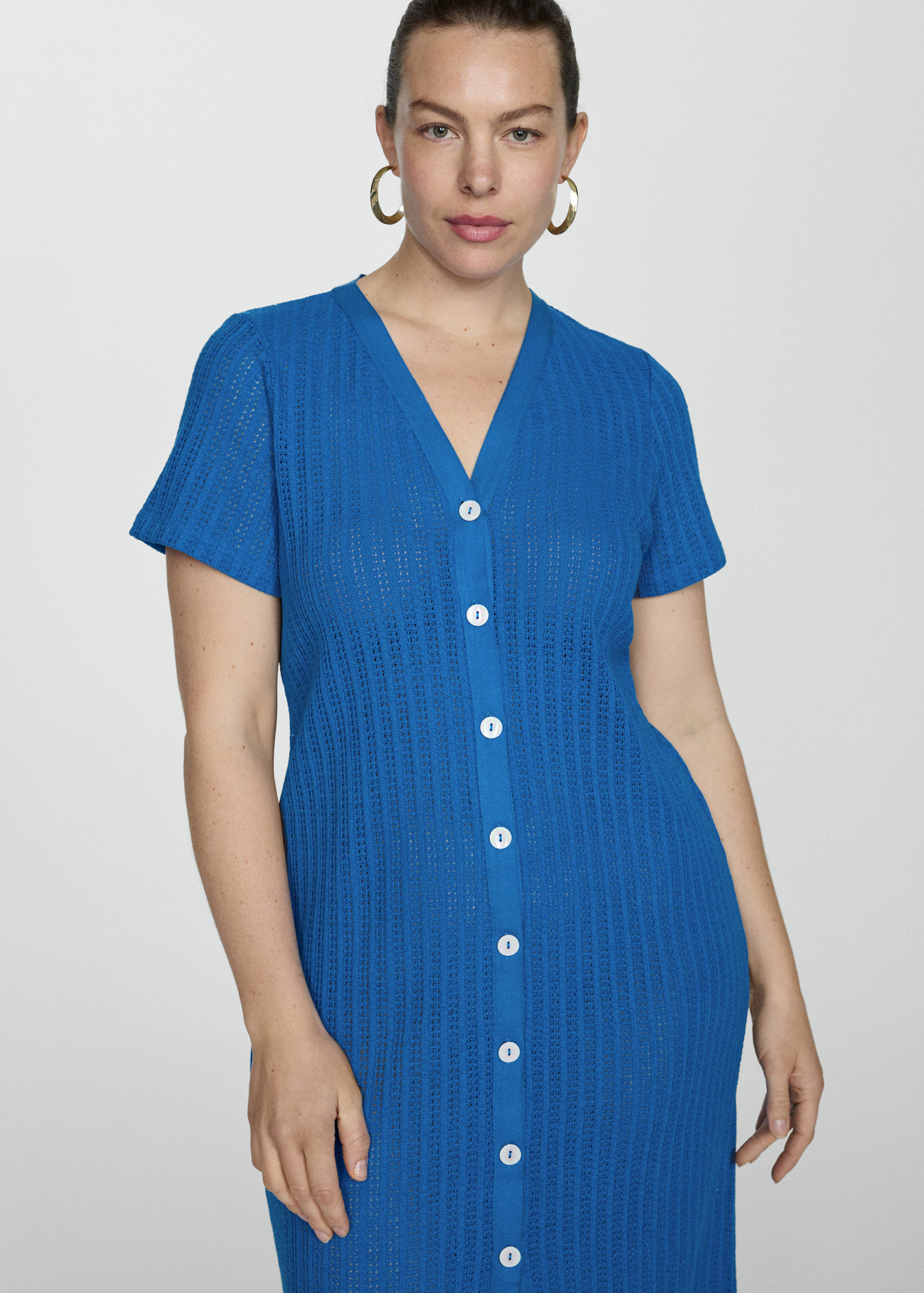 Button crochet dress - Details of the article 5