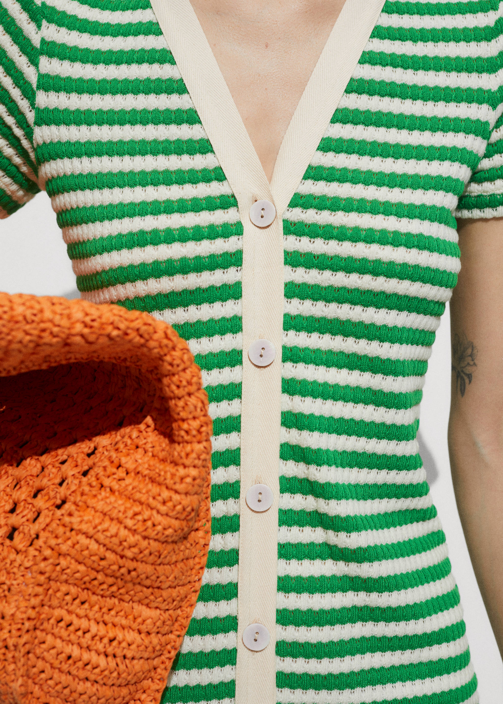 Button crochet dress - Details of the article 6