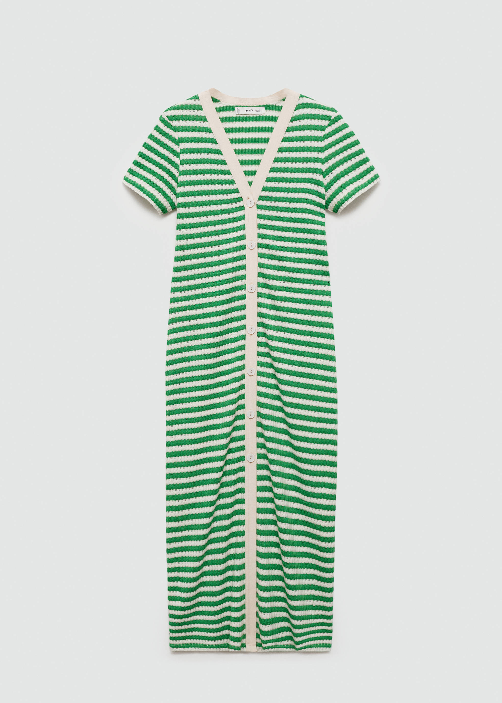 Button crochet dress - Article without model