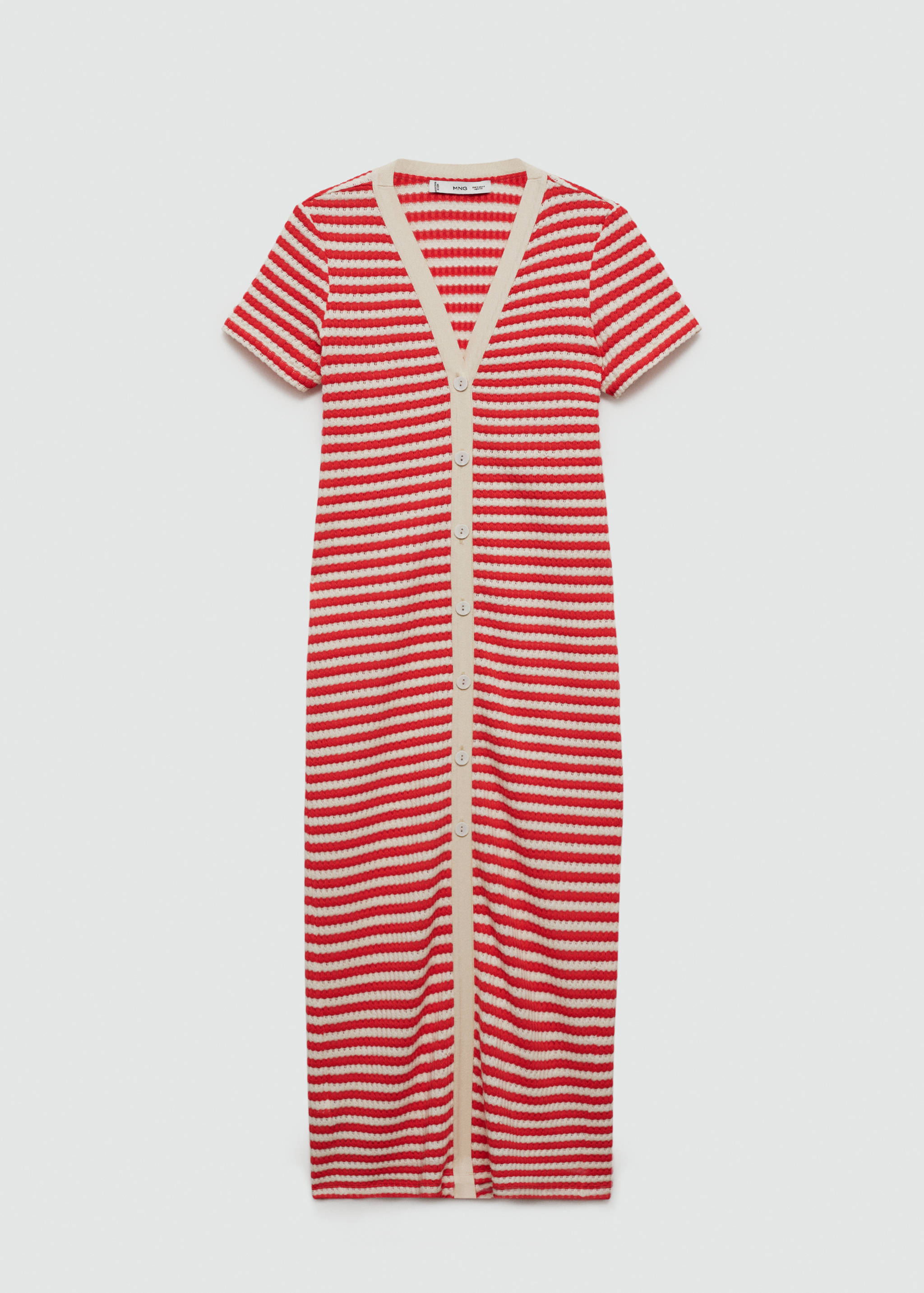 Button crochet dress - Article without model