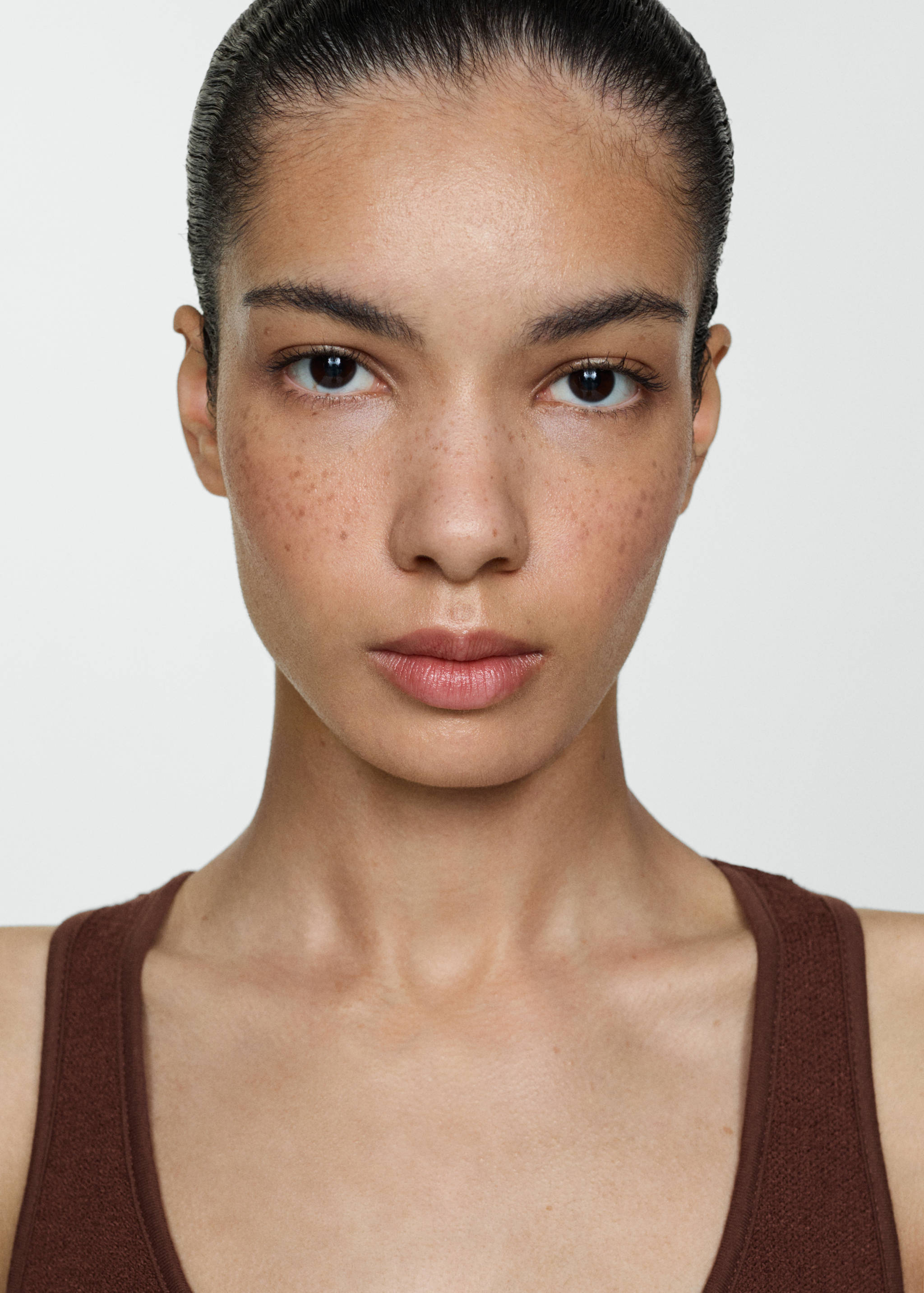 Robe maille dos croisé - Détail de l'article 1