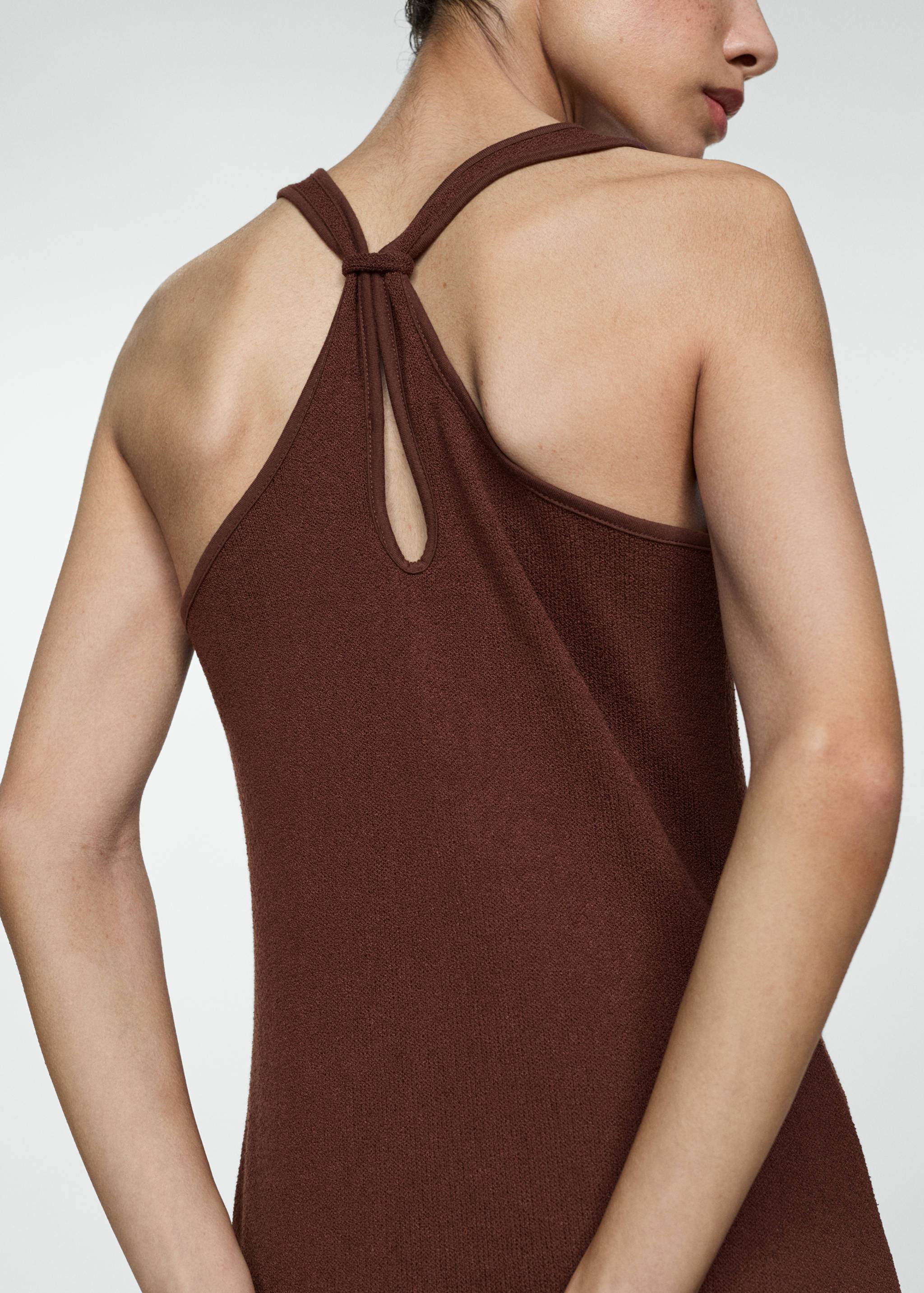 Robe maille dos croisé - Détail de l'article 6